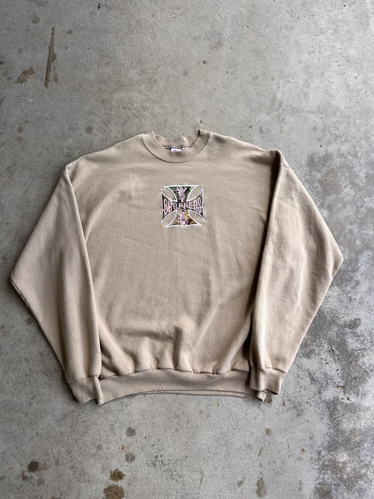 Vintage West coast choppers realtree crewneck Size US XL / EU 56 / 4 - 1 Thumbnail