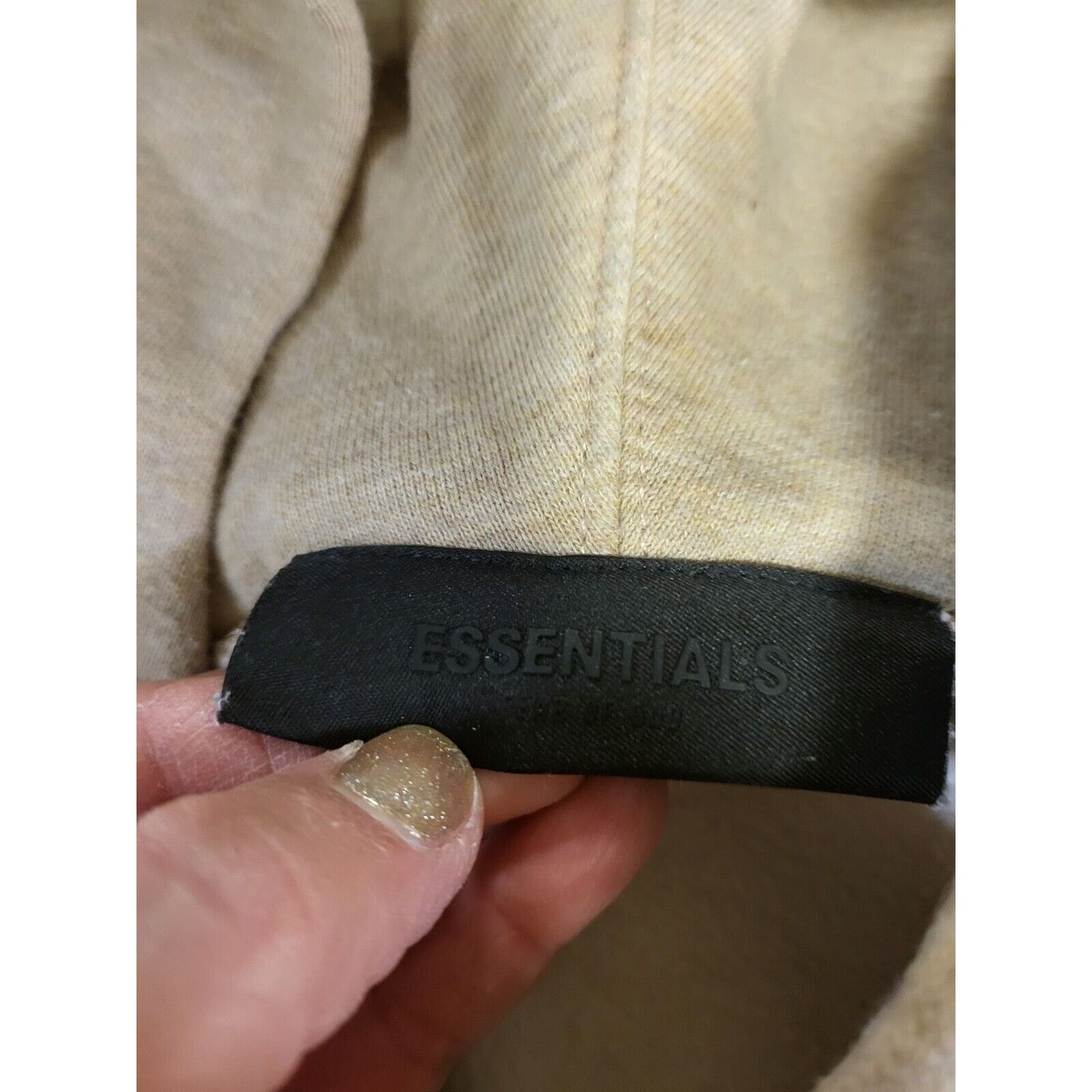 Essentials Essentials Fear Of God Beige Hoodie Mens Size Medium Size US M / EU 48-50 / 2 - 4 Thumbnail