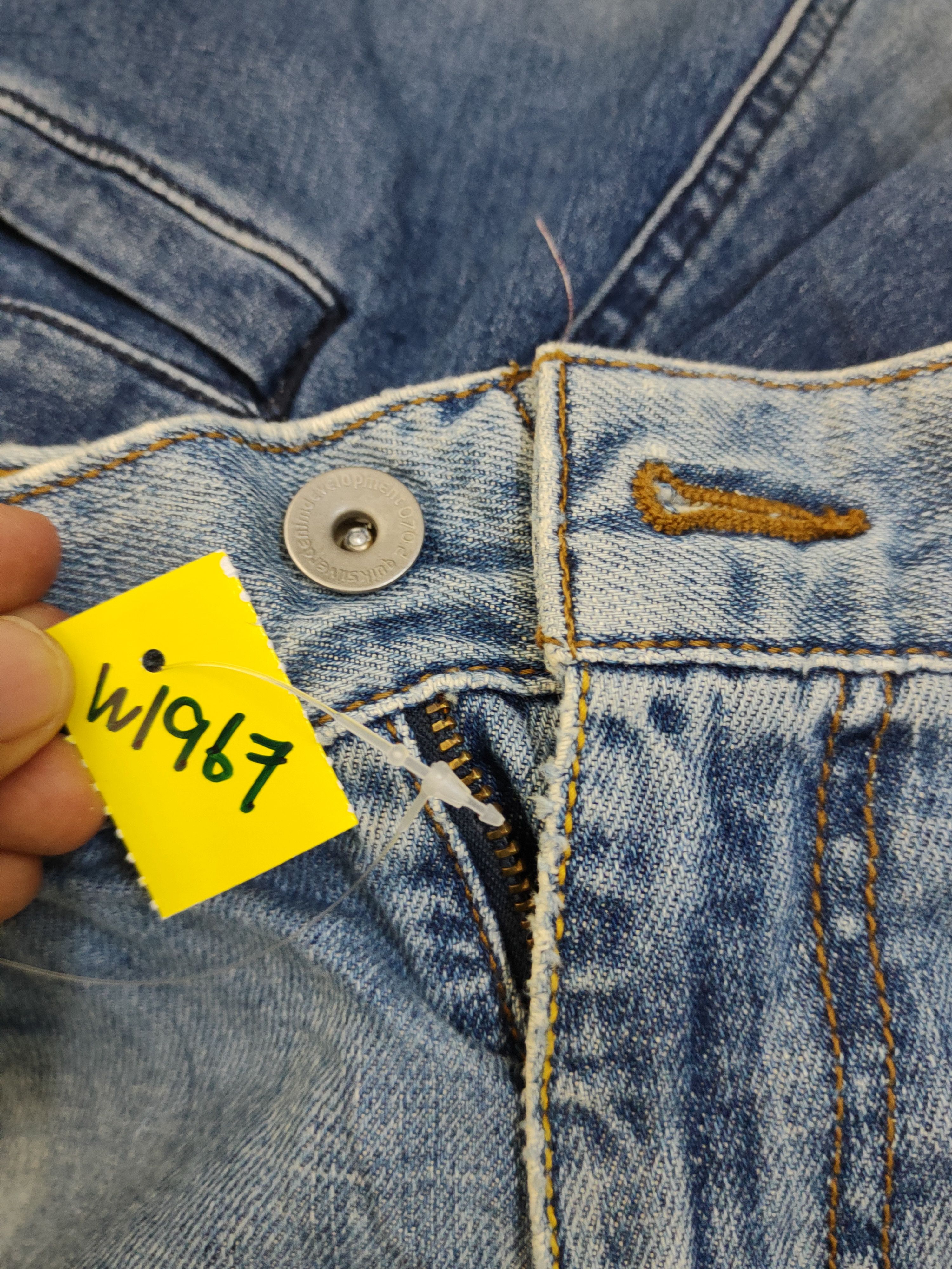 Quiksilver Quicksilver Blue Distressed Ripped denim Jeans #W1967 Size US 30 / EU 46 - 20 Thumbnail