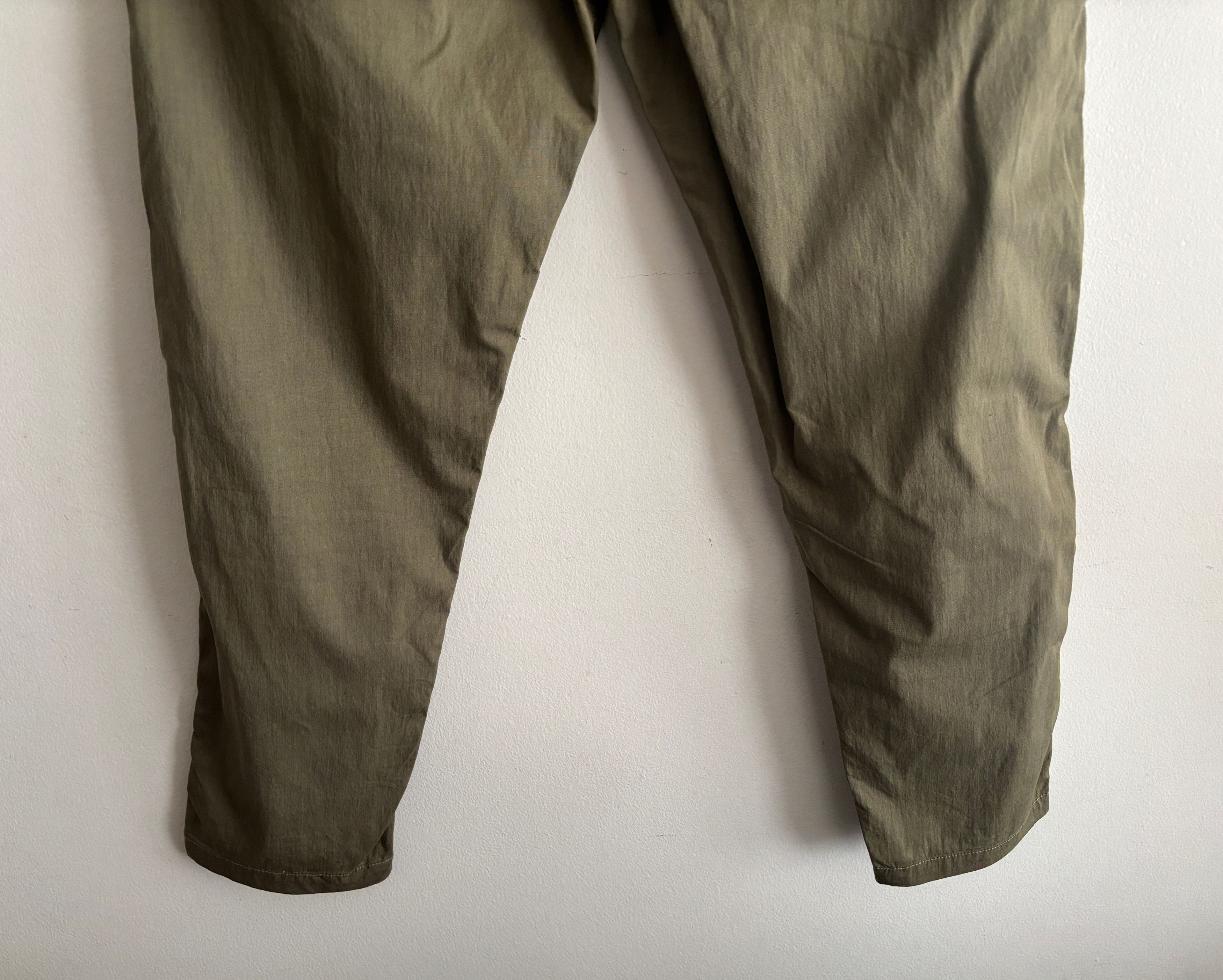 Buck Mason $215 Olive Green Ripstop Belted Fatigue Pants- 31-32 x29 Size US 32 / EU 48 - 7 Thumbnail