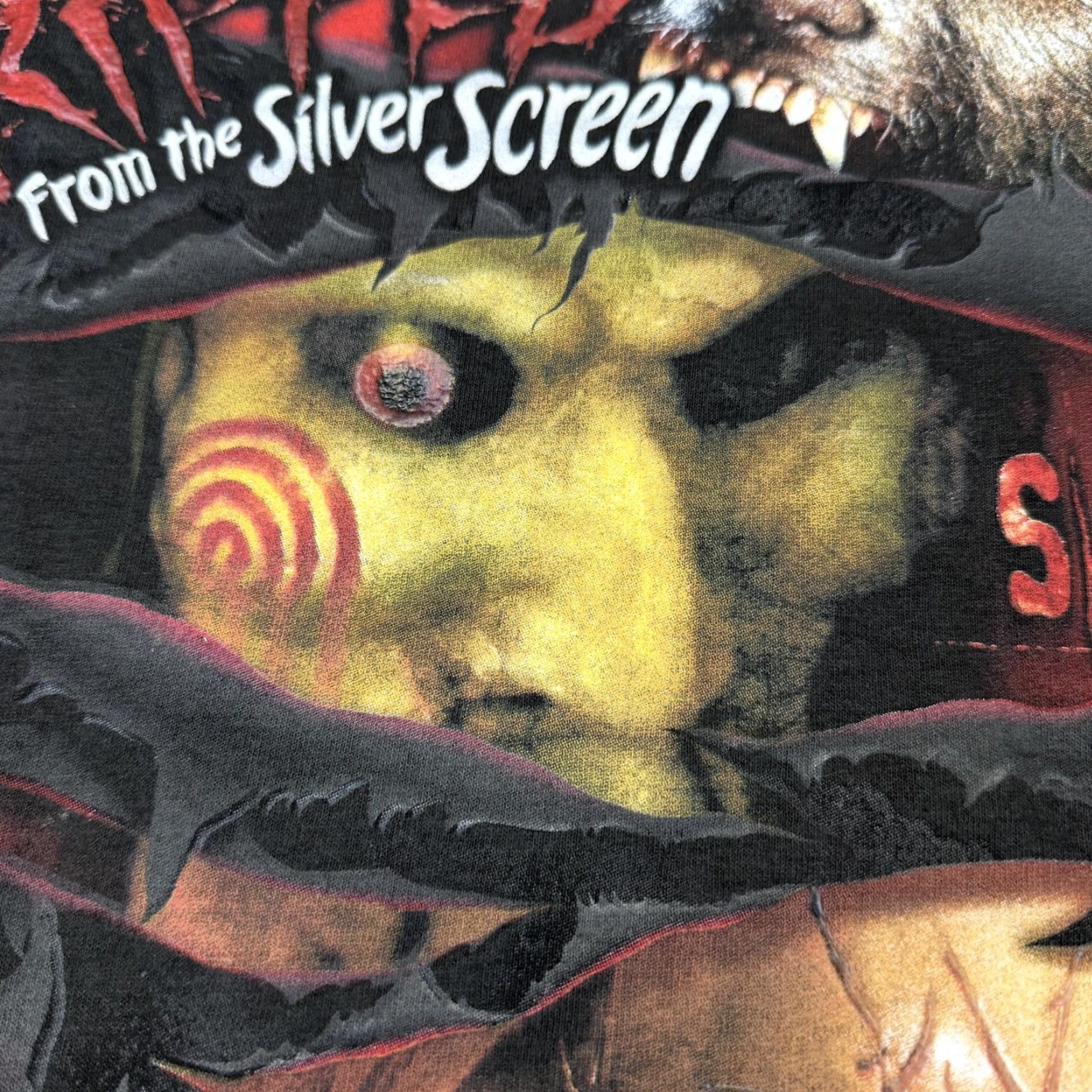 Vintage VINTAGE Universal Studios Shirt Mens Medium Halloween Horror Nights 2009 Chucky Saw Size US M / EU 48-50 / 2 - 6 Thumbnail