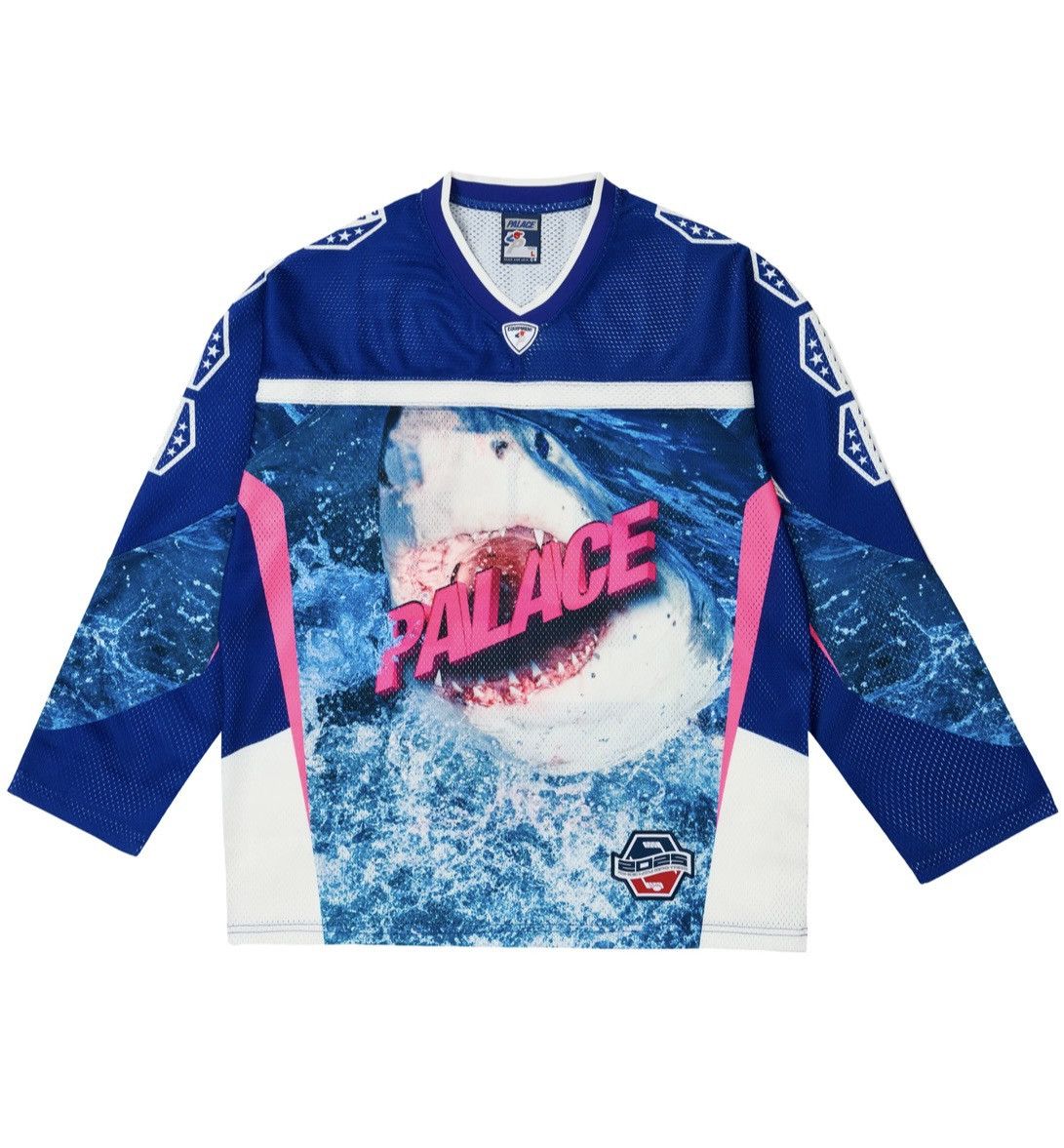 Palace Palace No Bitin’ Hockey Jersey Size US XL / EU 56 / 4 - 1 Thumbnail