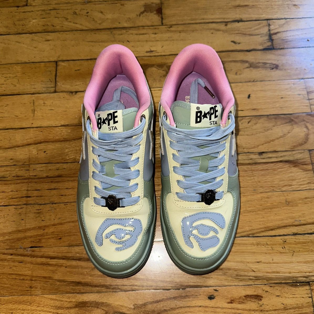 Bape Kidsuper x bapesta sneakers w box Size US 7 / EU 40 - 7 Thumbnail