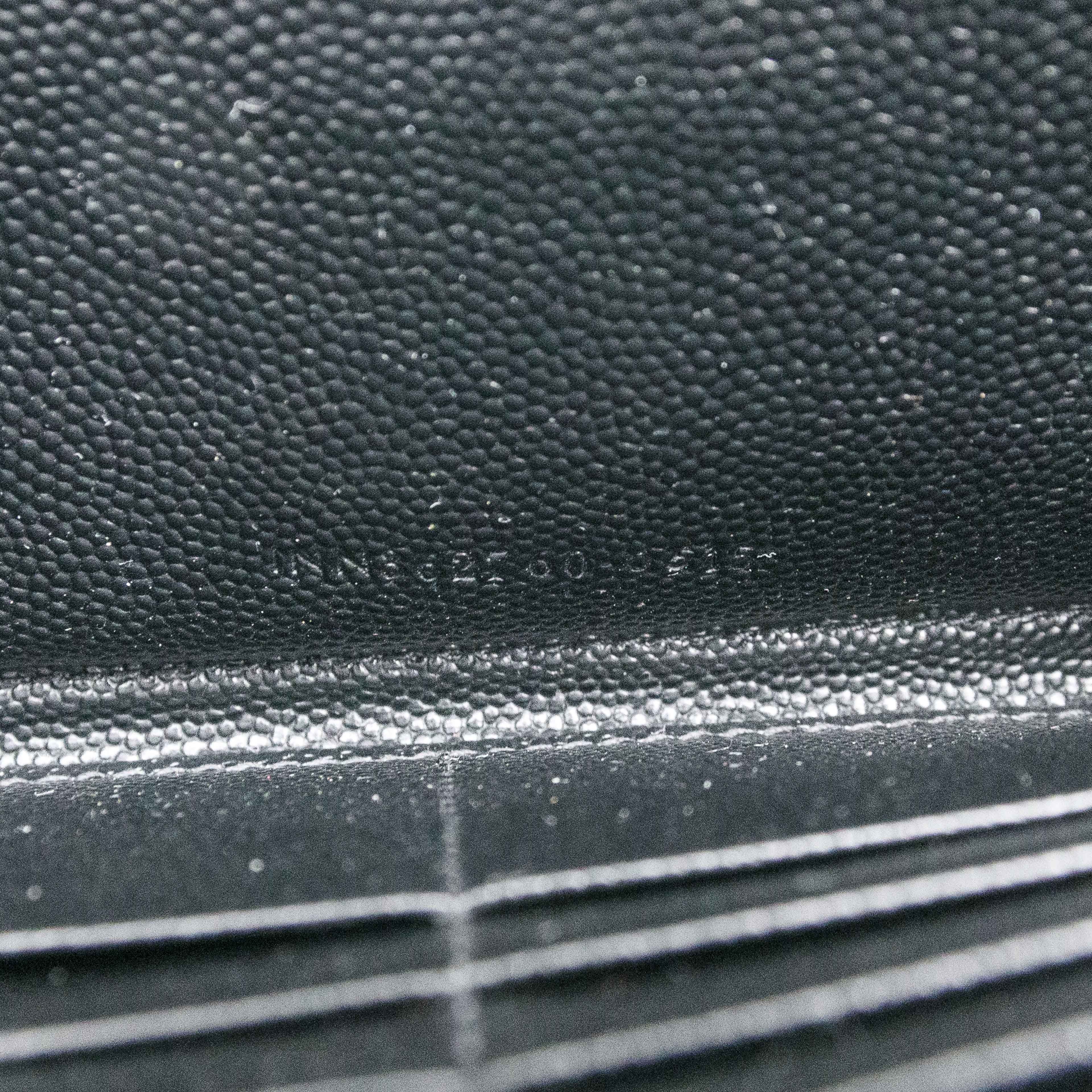 Yves Saint Laurent Saint Laurent Studded Zip-Around Wallet in Black Leather Size ONE SIZE - 19 Thumbnail