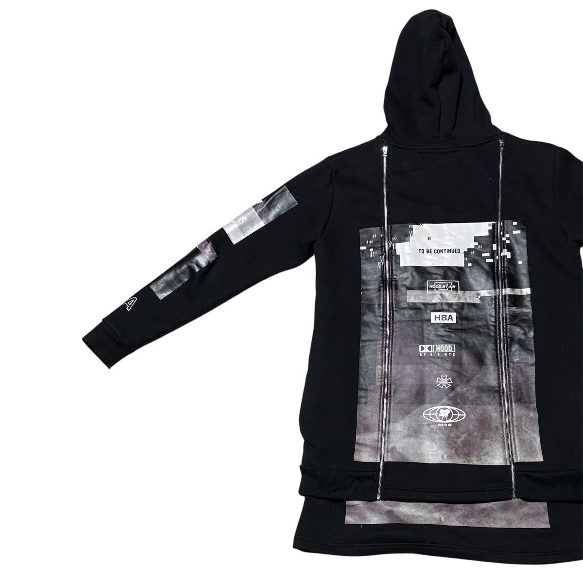 Hood By Air FW2014 HOOD BY AIR. DOUBLE ZIP LAYERED HOODIE SHAYNE OLIVER Size US L / EU 52-54 / 3 - 12 Thumbnail