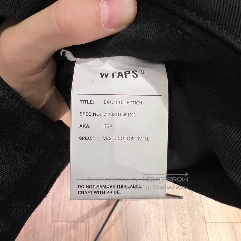 Wtaps Wtaps Workwear pocket tactical vest Size US S / EU 44-46 / 1 - 4 Thumbnail