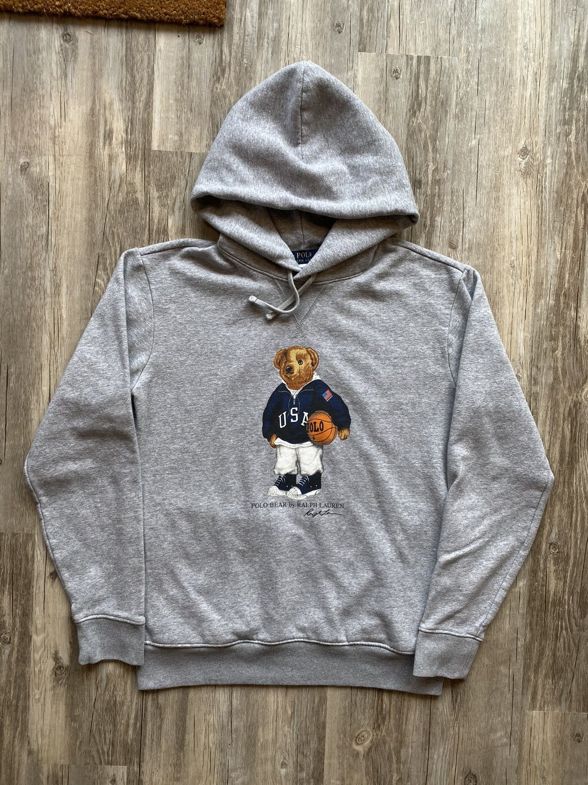 Polo Ralph Lauren Streetwear Polo Ralph Lauren Polo Bear Basketball Graphic Hoodie Grailed