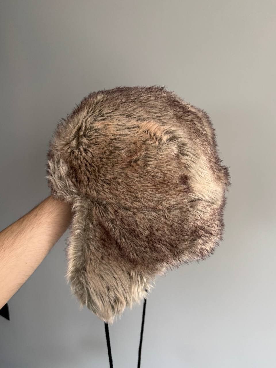 Japanese Brand Vintage Fuzzy Ushanka Beanie Hat Faux Fur Size ONE SIZE - 5 Thumbnail