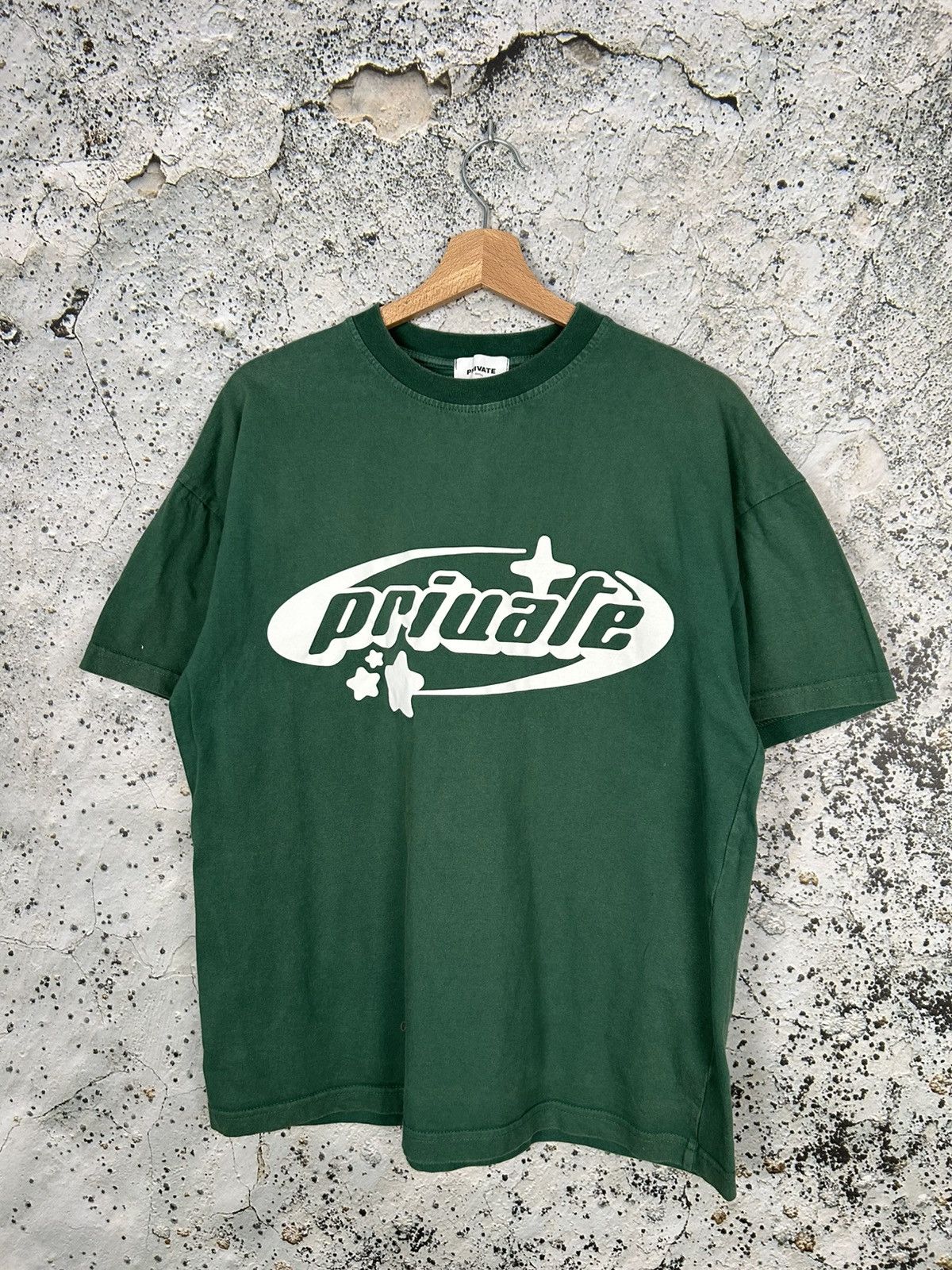 Private White V.C. Private Green Graphic Tee Baggy Boxy Fit Streetwear Skate Size US S / EU 44-46 / 1 - 1 Thumbnail