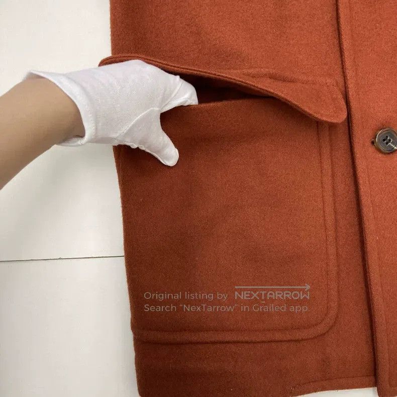 Comme des Garcons Comme des Garcons Orange Red Jacket Size S / US 4 / IT 40 - 7 Thumbnail