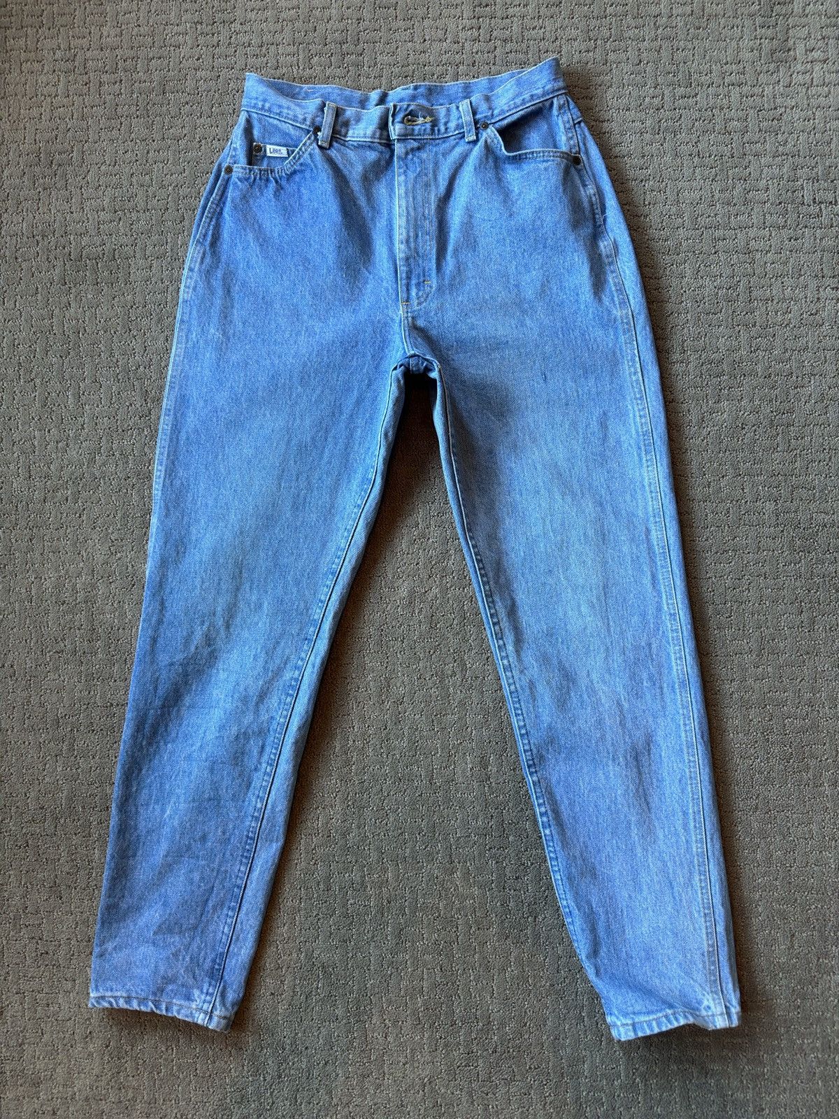 Lee × Vintage Light Wash Rider Jeans Size 31" - 1 Thumbnail