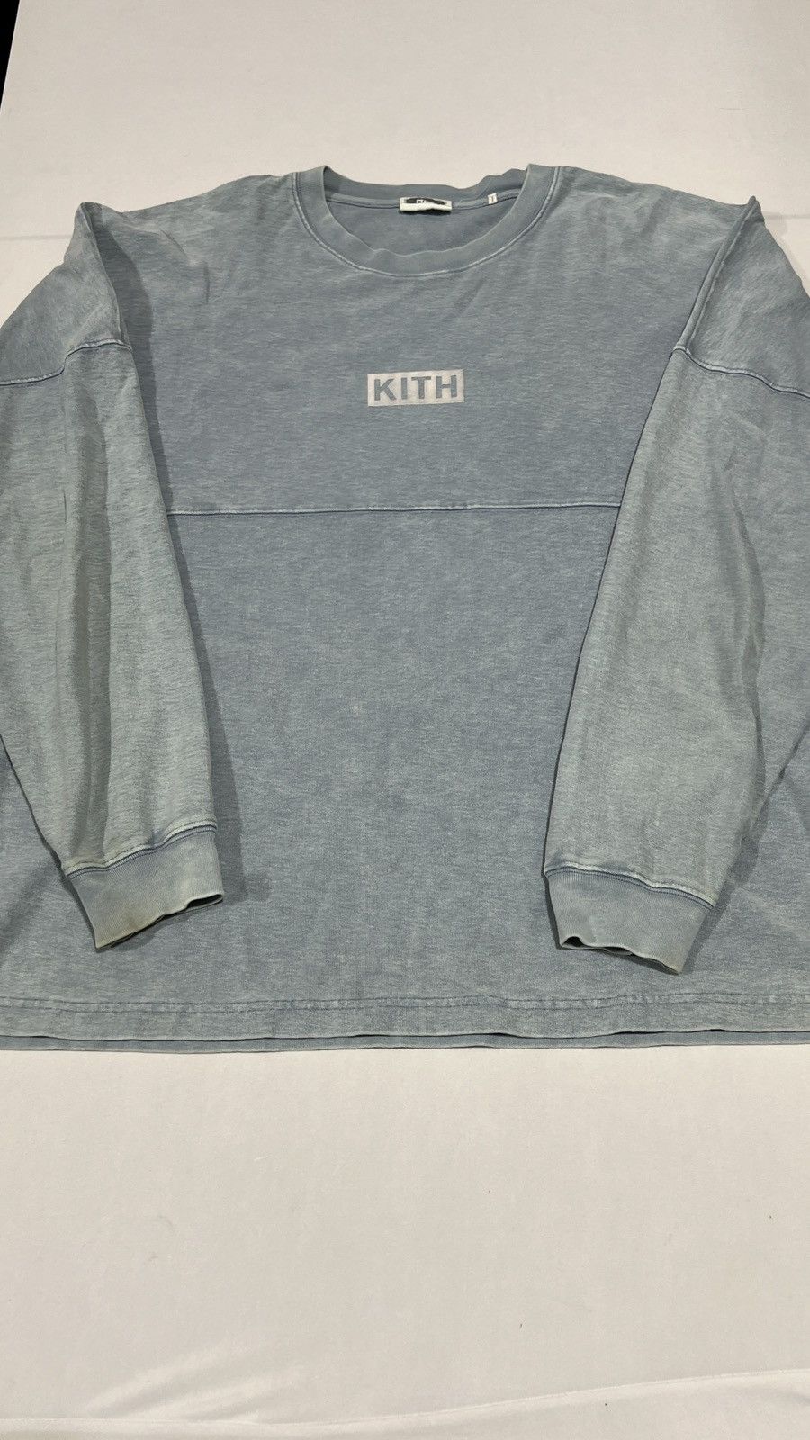 Kith Kith Paneled L/S Tee Medium Indigo Size US L / EU 52-54 / 3 - 1 Thumbnail