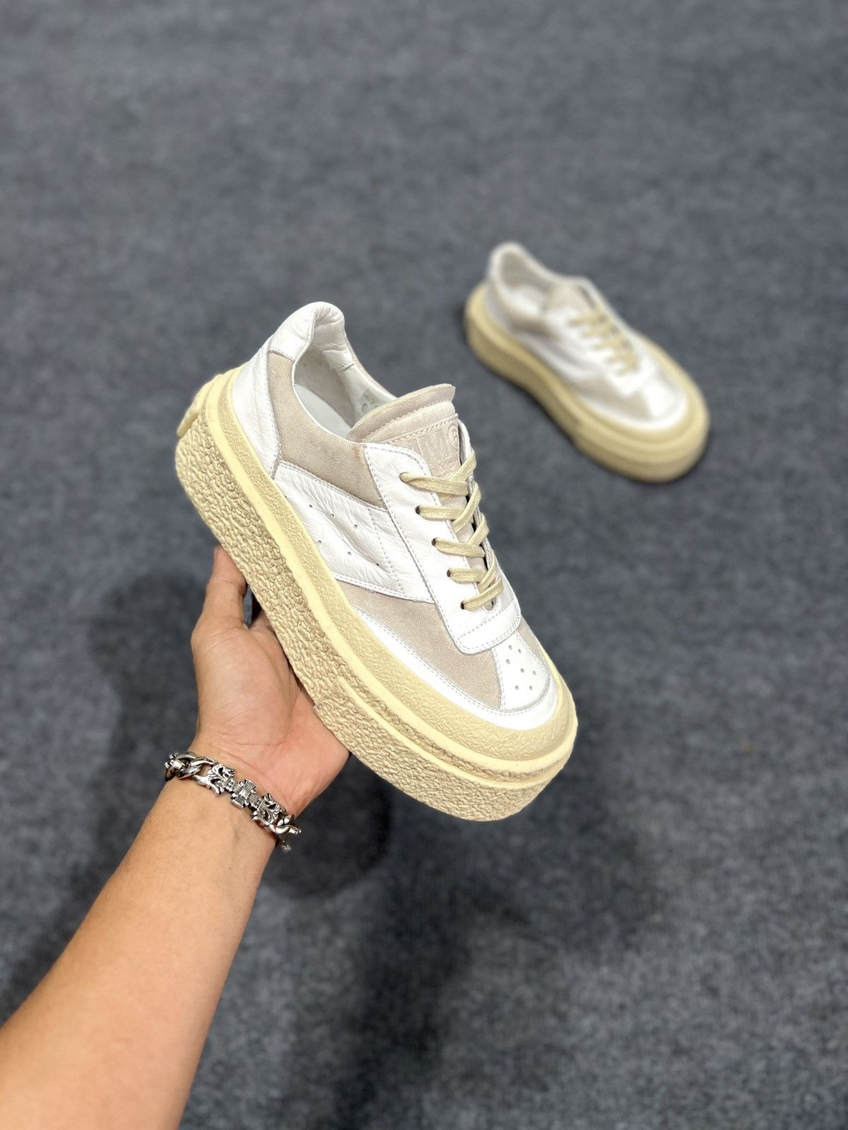 MM6 Maison Matgiela ss15 chunky flatform Size US 8 / IT 38 - 6 Thumbnail