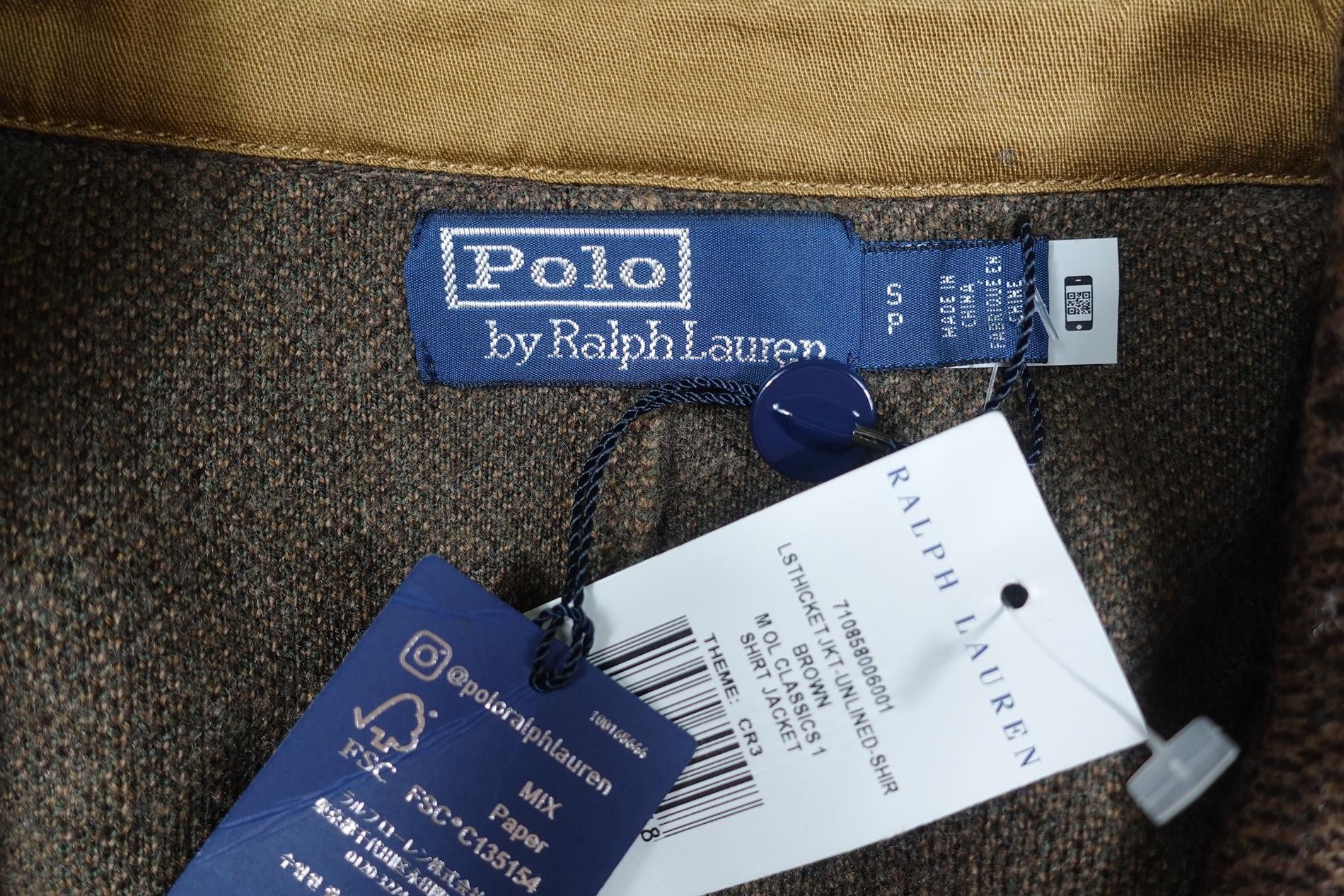 Polo Ralph Lauren Polo Ralph Lauren Jacket Herringbone Patchwork Wool NWT S Size US S / EU 44-46 / 1 - 3 Thumbnail