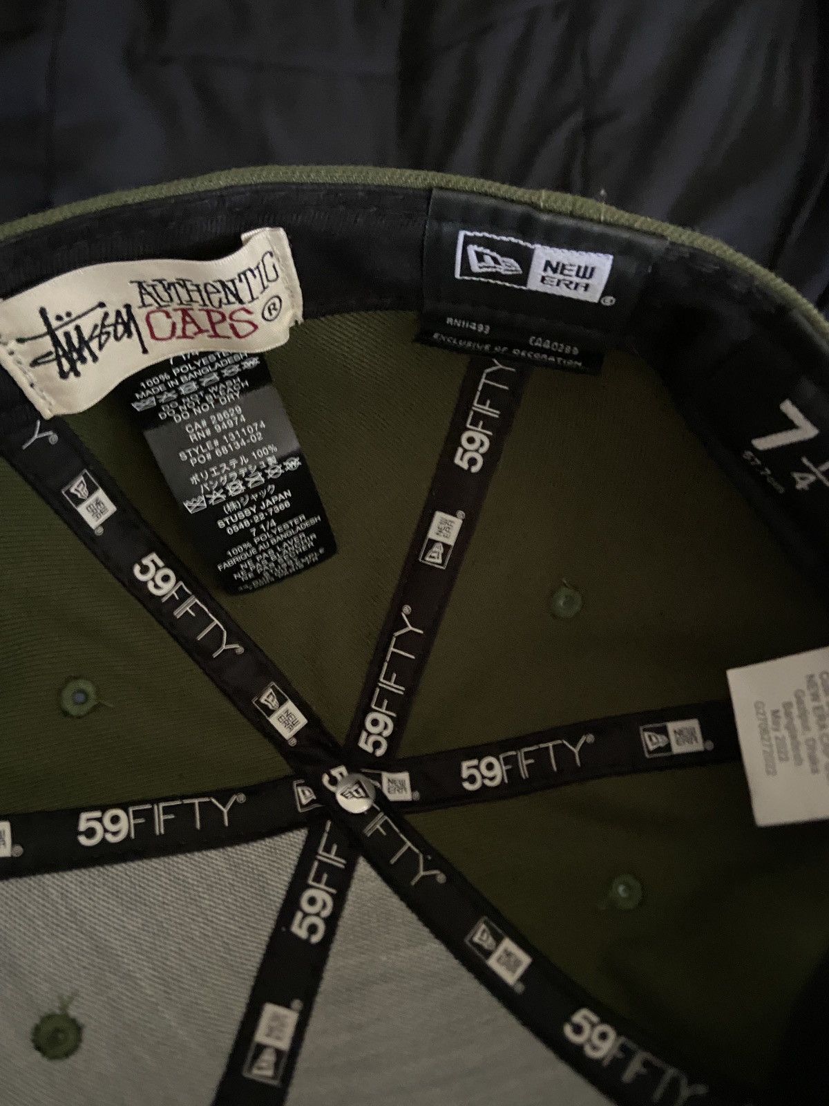 New Era × Stussy Stussy Wish you were Here fitted new era 7 1/4 Size ONE SIZE - 5 Thumbnail