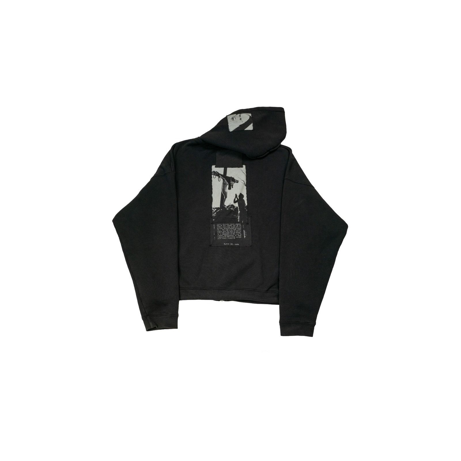 Enfants Riches Deprimes Artist Defends Baggy Assemblage Zip Up Hoodie Size US XL / EU 56 / 4 - 2 Thumbnail