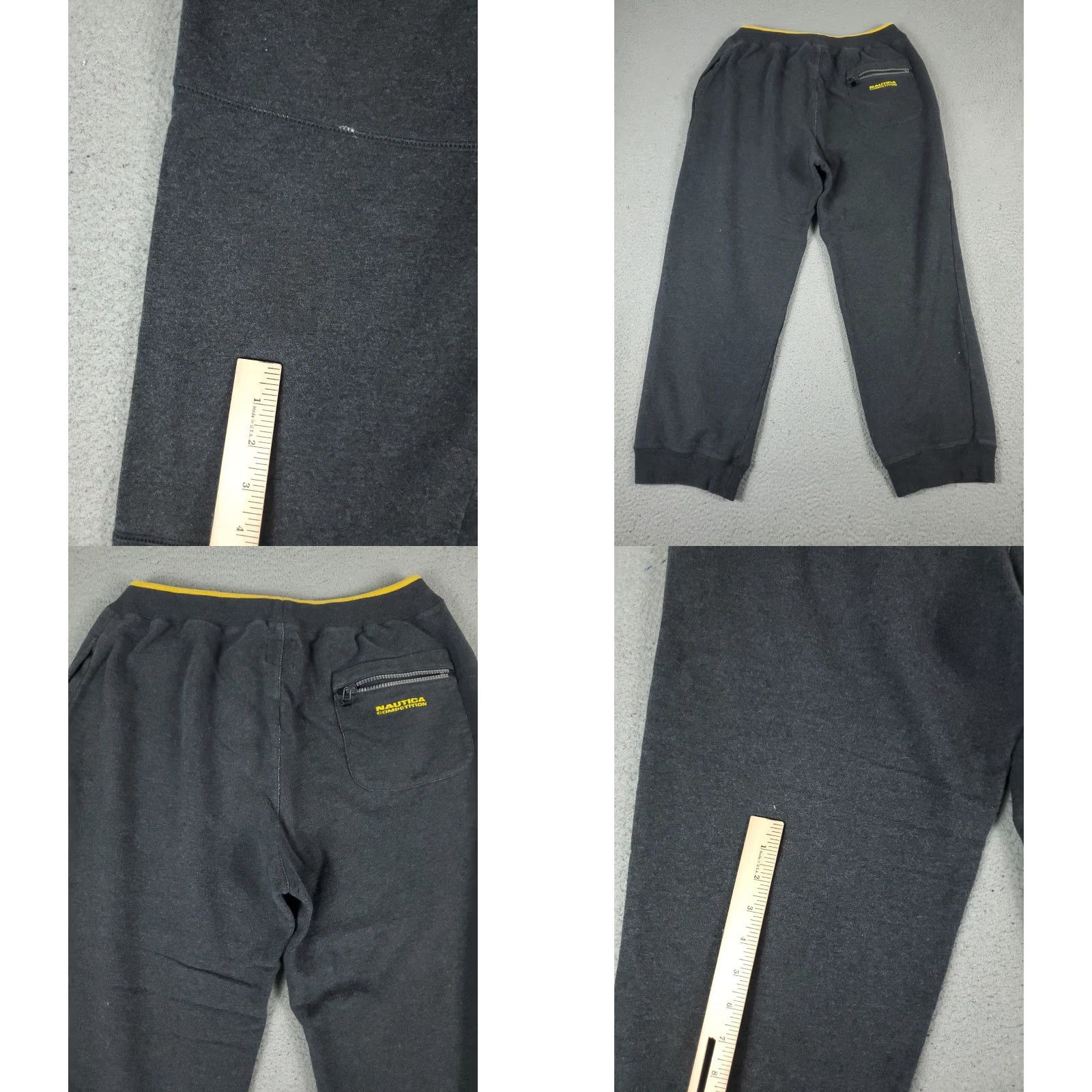 Nautica Nautica Gray Sweatpants Mens Small Track Joggers Activewear Size US 29 - 8 Thumbnail