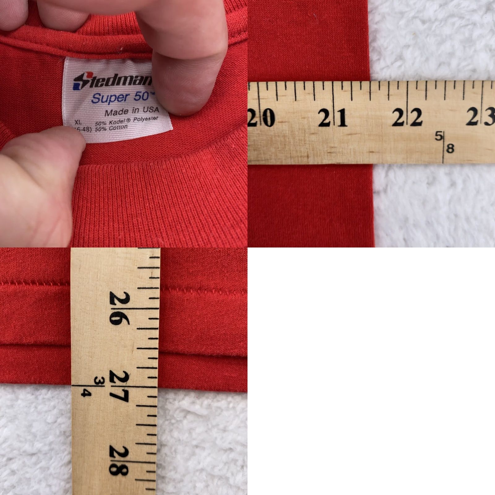 Vintage VINTAGE Star Spangled Spectacular Grants Pass Oregon Shirt Mens L Red 90s July 4th Graphic Print T-Shirt Size US L / EU 52-54 / 3 - 8 Thumbnail