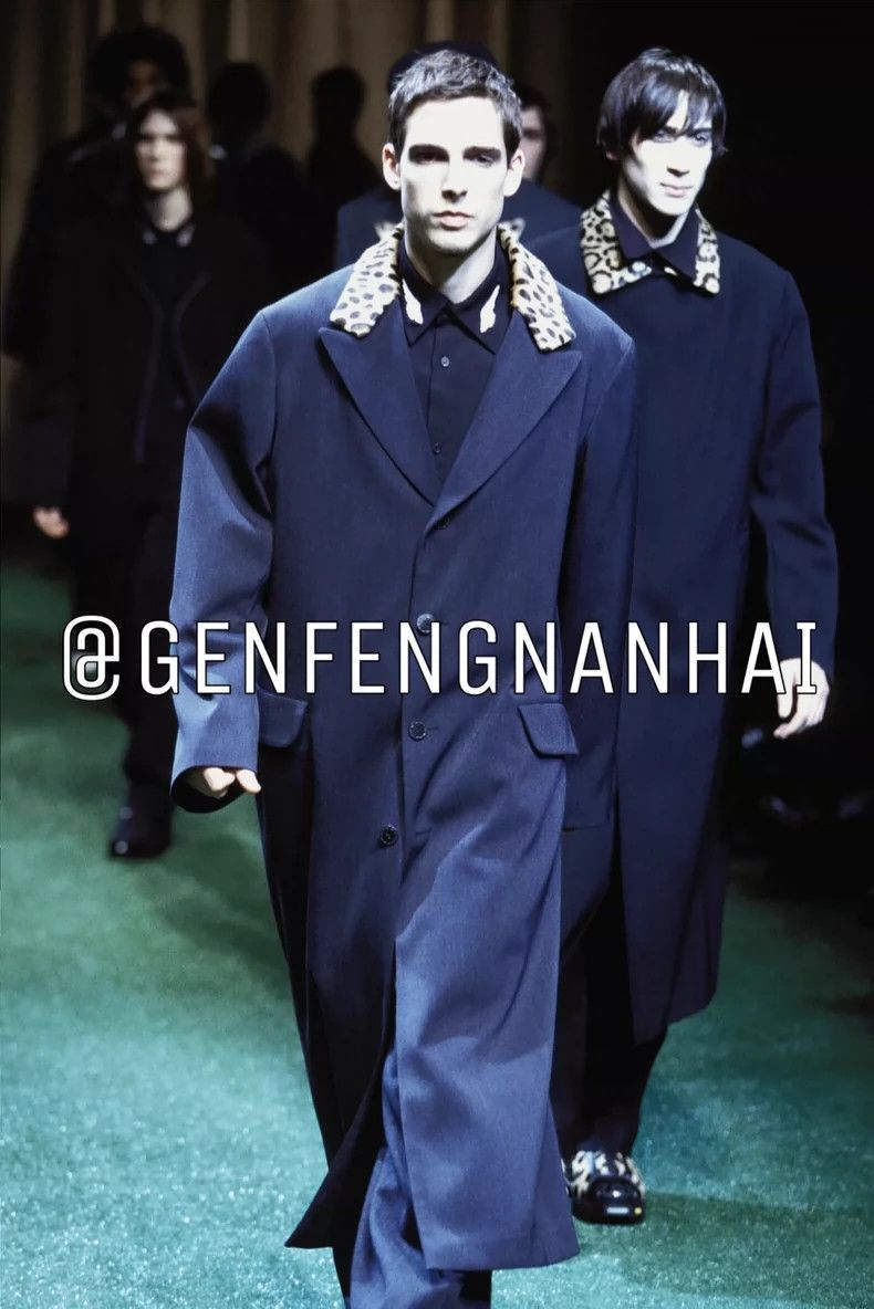 Yohji Yamamoto Yohji Yamamoto Detachable Leopard Collar Jacket by Yohji Y Size US M / EU 48-50 / 2 - 5 Thumbnail