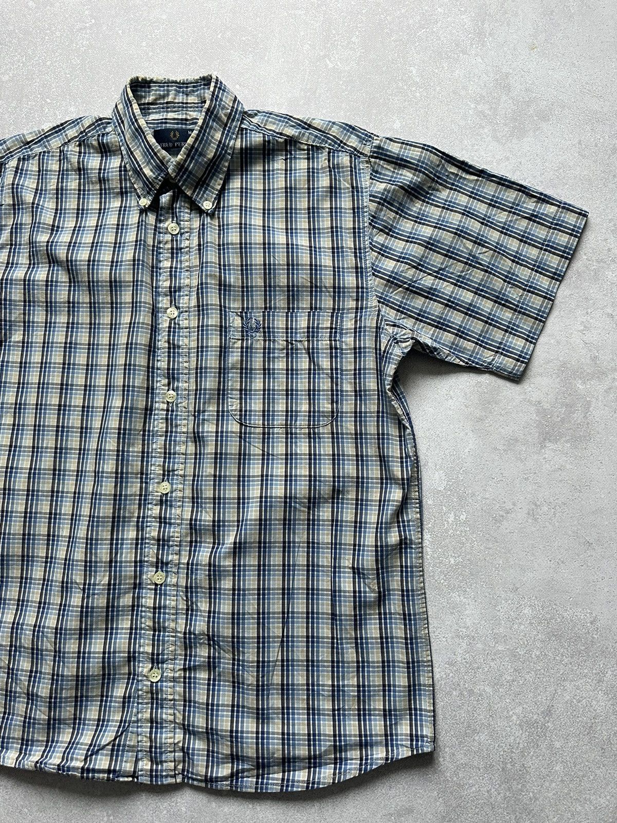 Fred Perry × Vintage Shirts Short Sleeve Fred Perry made in Portugal size M Size US M / EU 48-50 / 2 - 3 Thumbnail