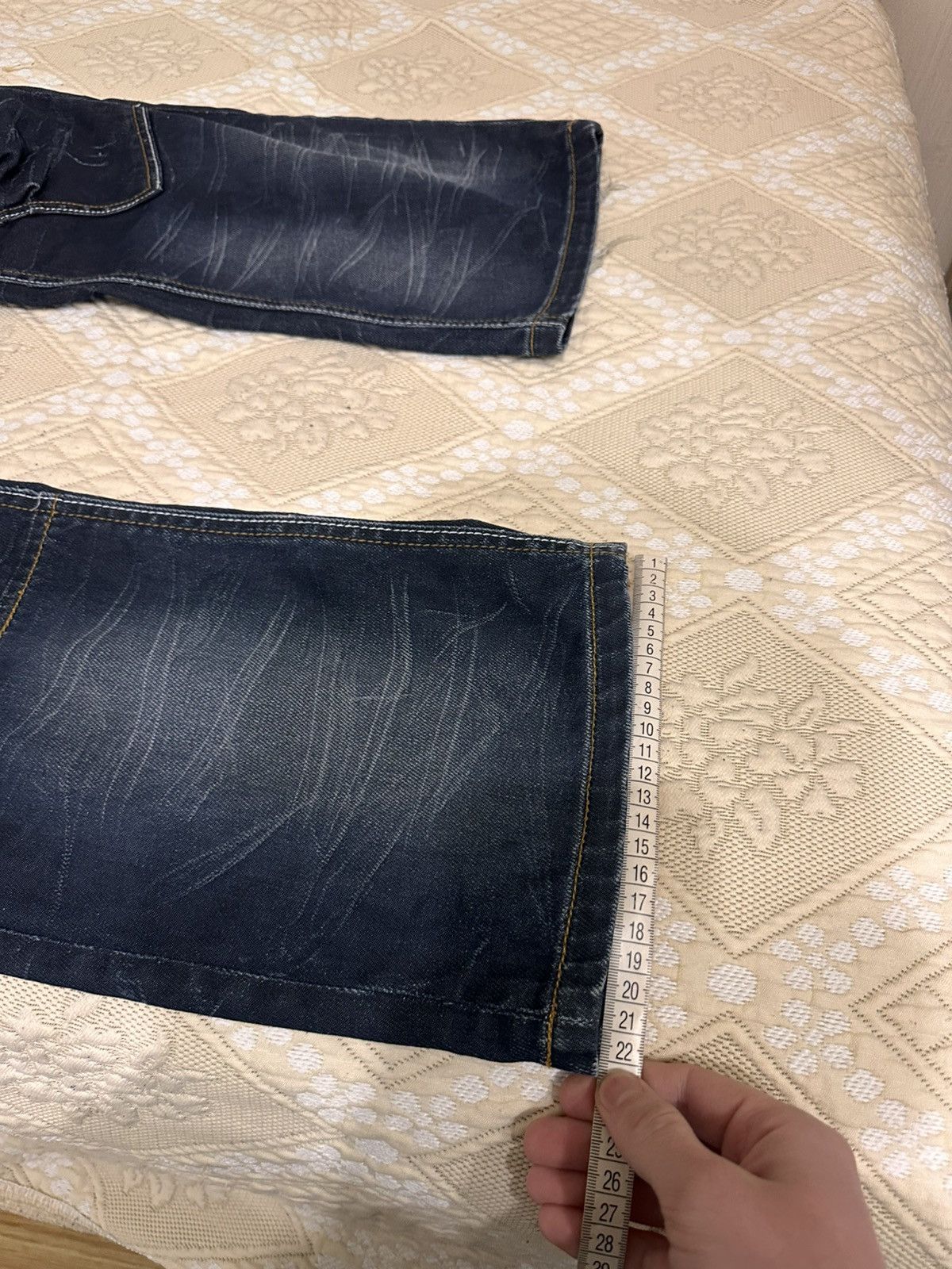 Voi Jeans 🔥 Voi Multipocket Patched Denim Jeans Y2K Hysteric Glamour Size US 34 / EU 50 - 13 Thumbnail