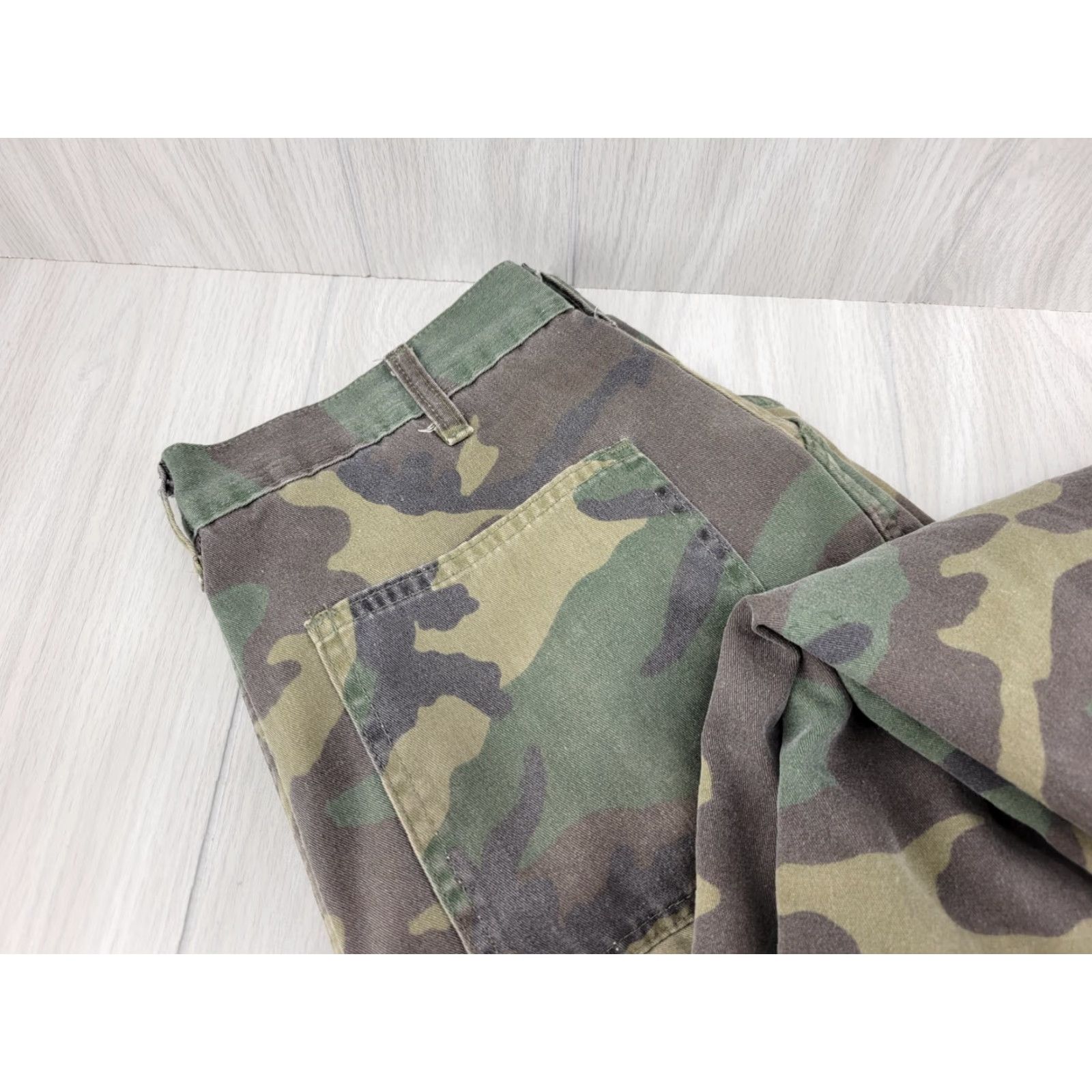 Vintage VINTAGE Duxbak Pants Camouflage Hunting Thinsulate Lined Green 33x31 Adult Regular Unisex Mens Womens Size US 33 - 3 Thumbnail