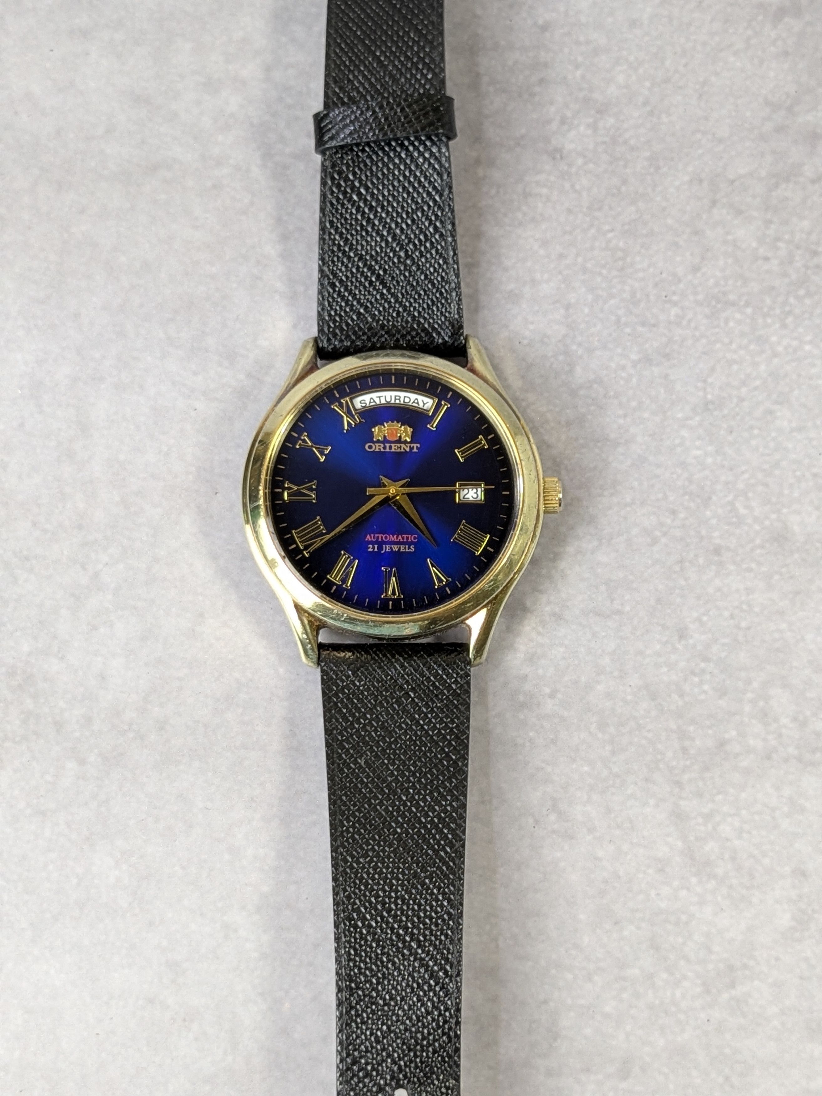 Orient Orient President Automatic Blue Dial Size ONE SIZE - 2 Thumbnail