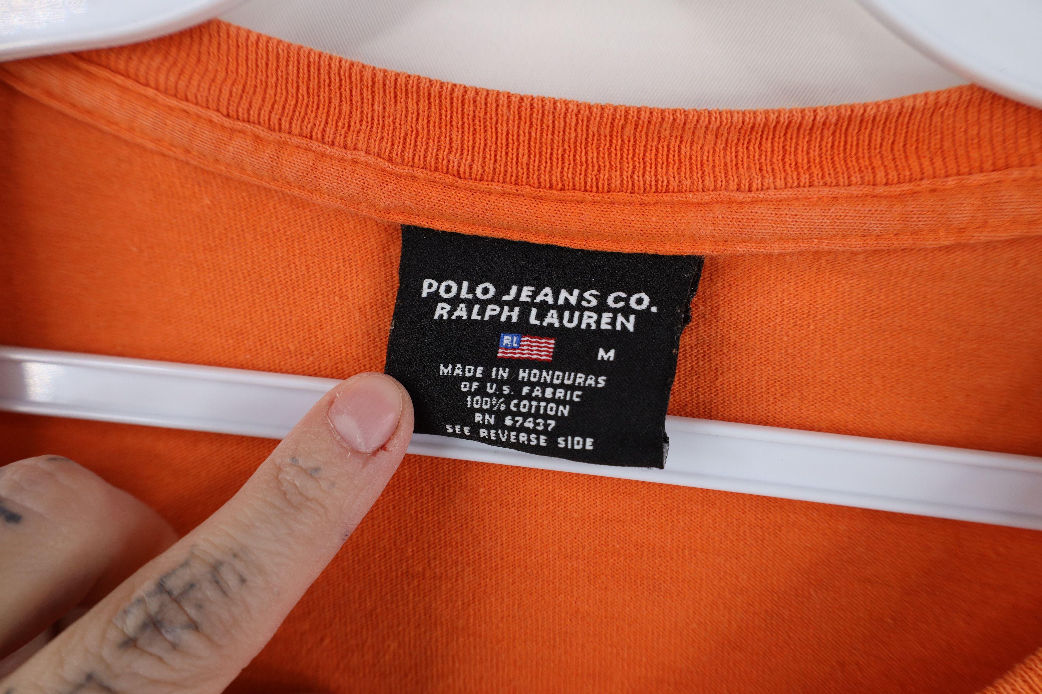 Ralph Lauren Vintage 90s Ralph Lauren Spell Out Short Sleeve T-Shirt Size US M / EU 48-50 / 2 - 10 Thumbnail