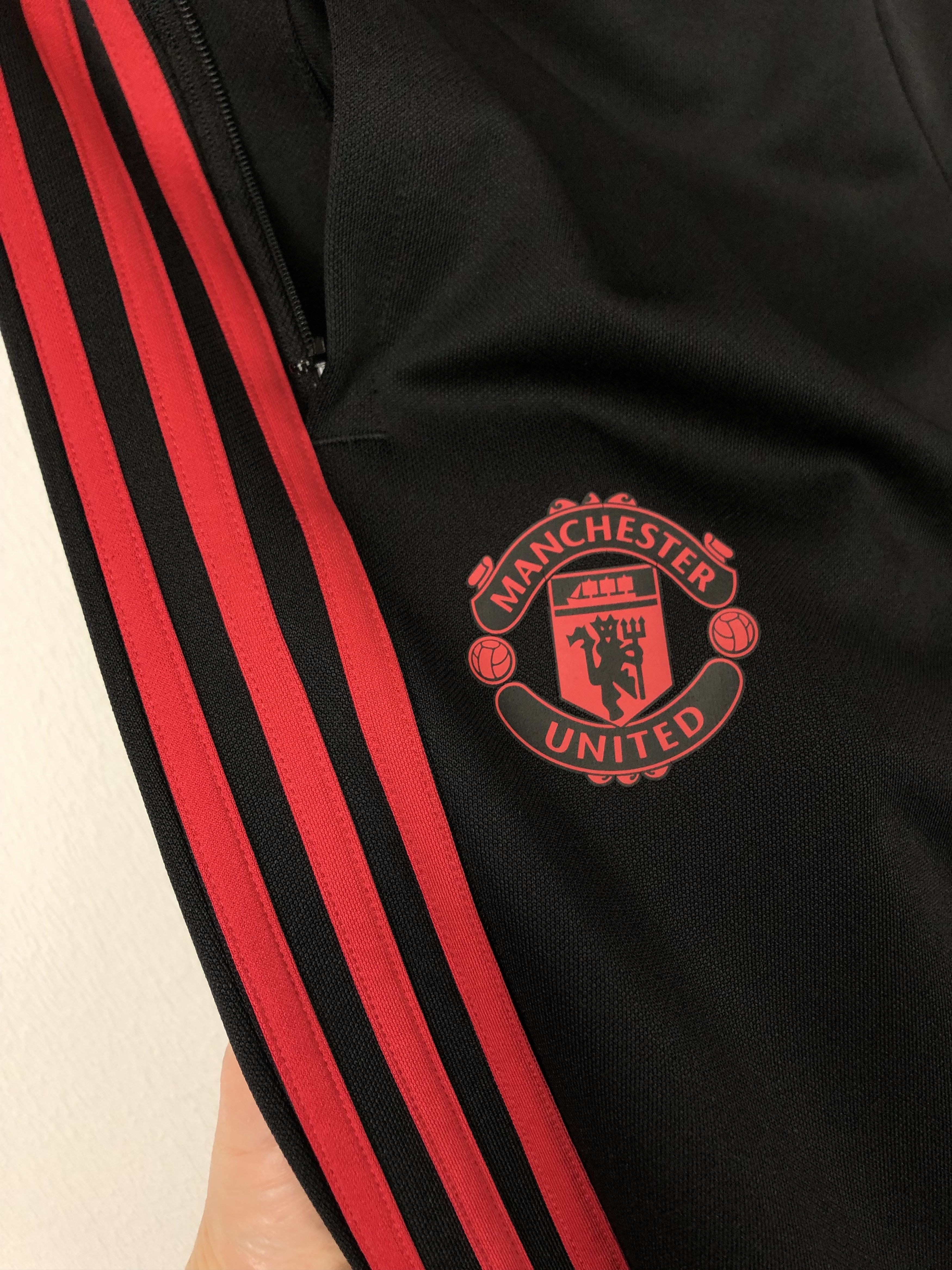 Adidas Adidas Manchester United Football Pants Soccer Slim S Size US 30 / EU 46 - 6 Thumbnail