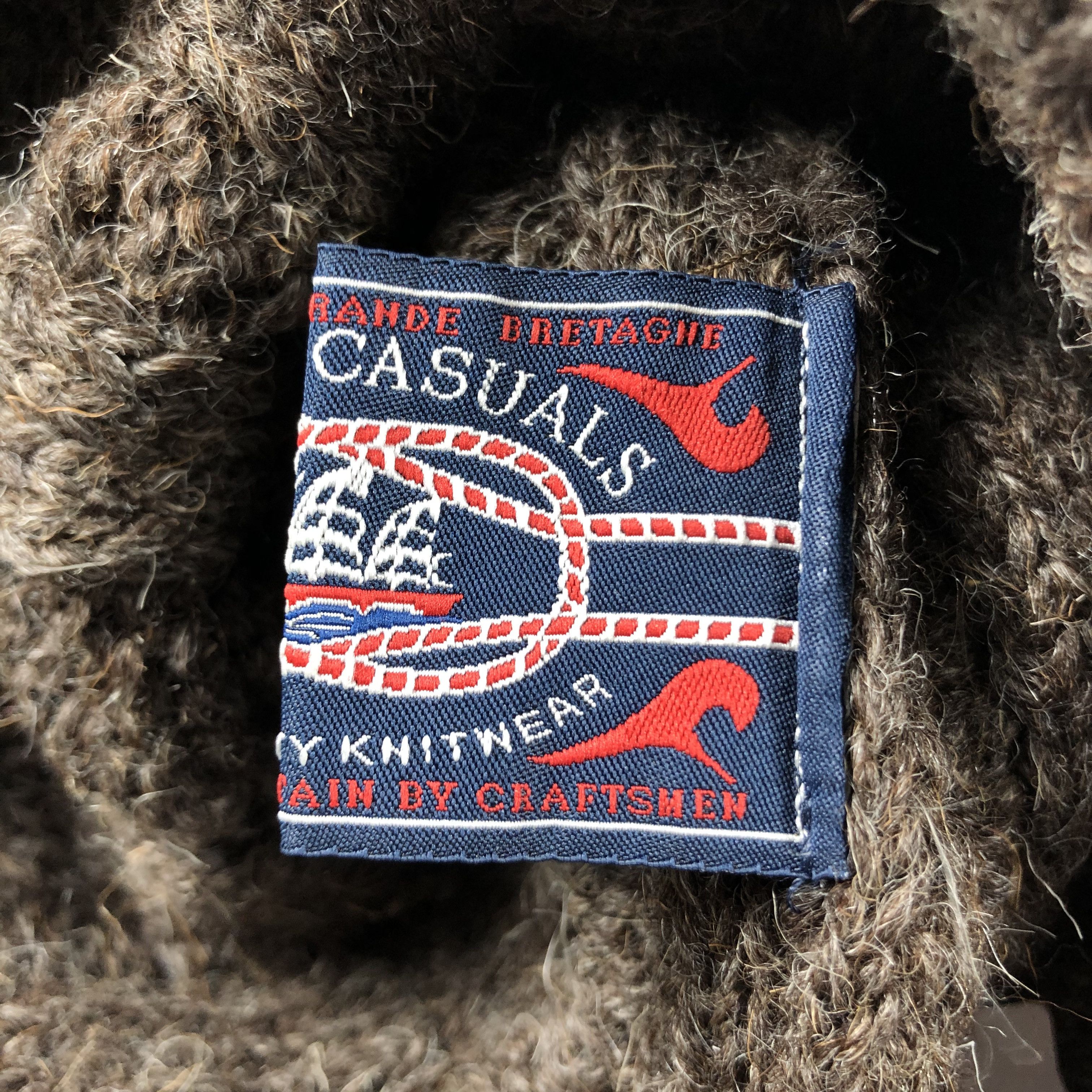 Vintage Clipper Casuals Knit Beanie Snow Hat Snow Cap -D1113 Size ONE SIZE - 4 Thumbnail