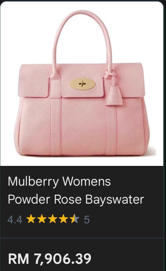 Mulberry Mulberry Bayswater Pink Leather Top Handle Bag –Made England Size ONE SIZE - 13 Thumbnail