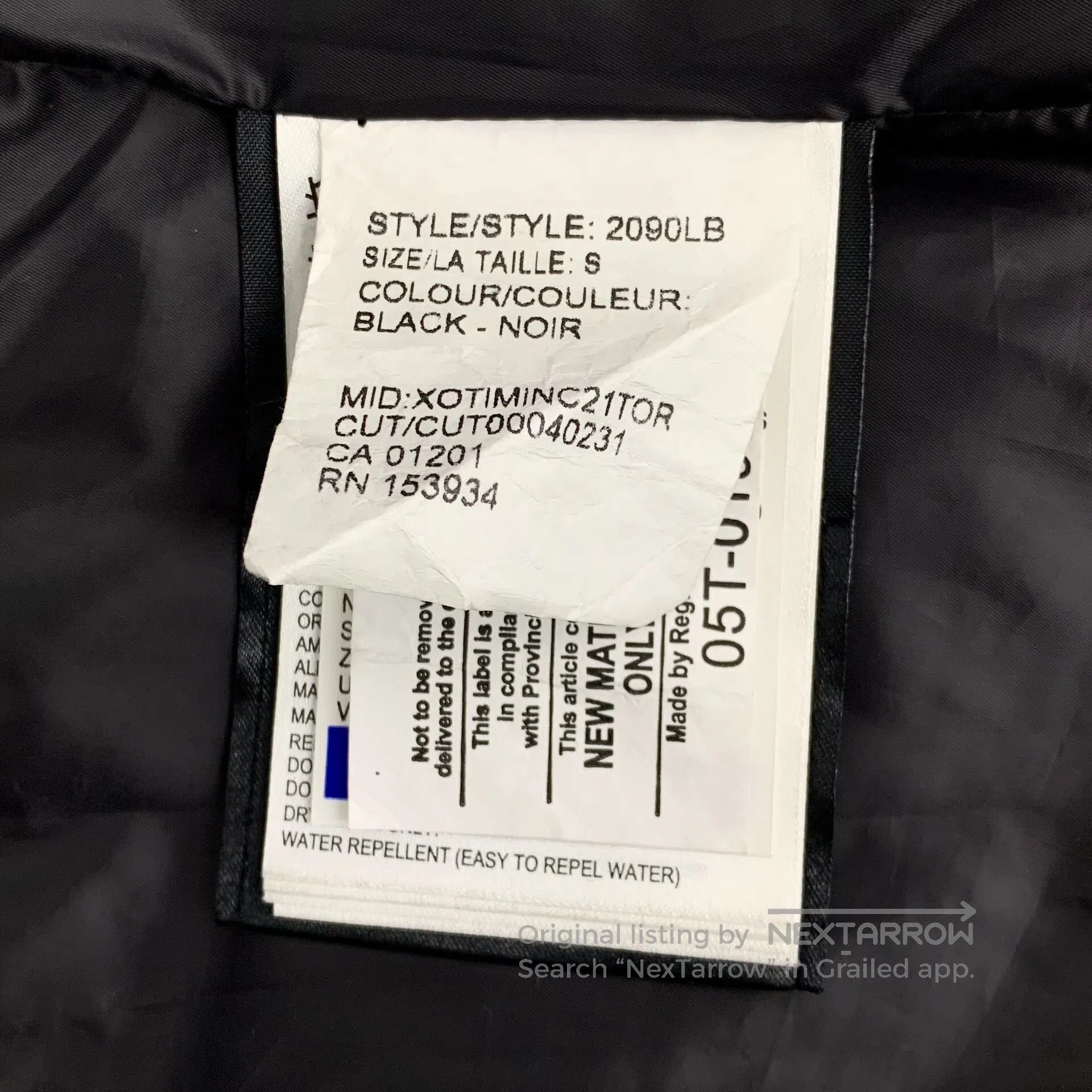 Canada Goose Canada Goose Black emblem patch hooded fur collar long-sle Size US S / EU 44-46 / 1 - 7 Thumbnail