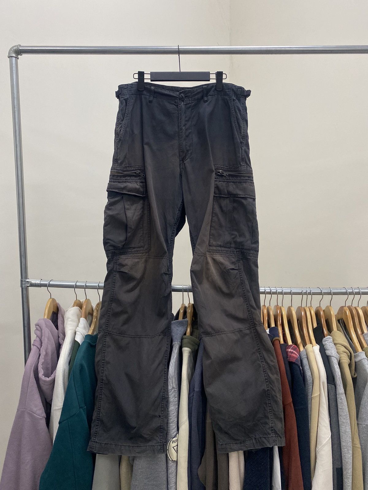 Neighborhood FADED NEIGHBORHOOD JAPAN CARGO PANTS LGB 90s Size US 34 / EU 50 - 21 Thumbnail
