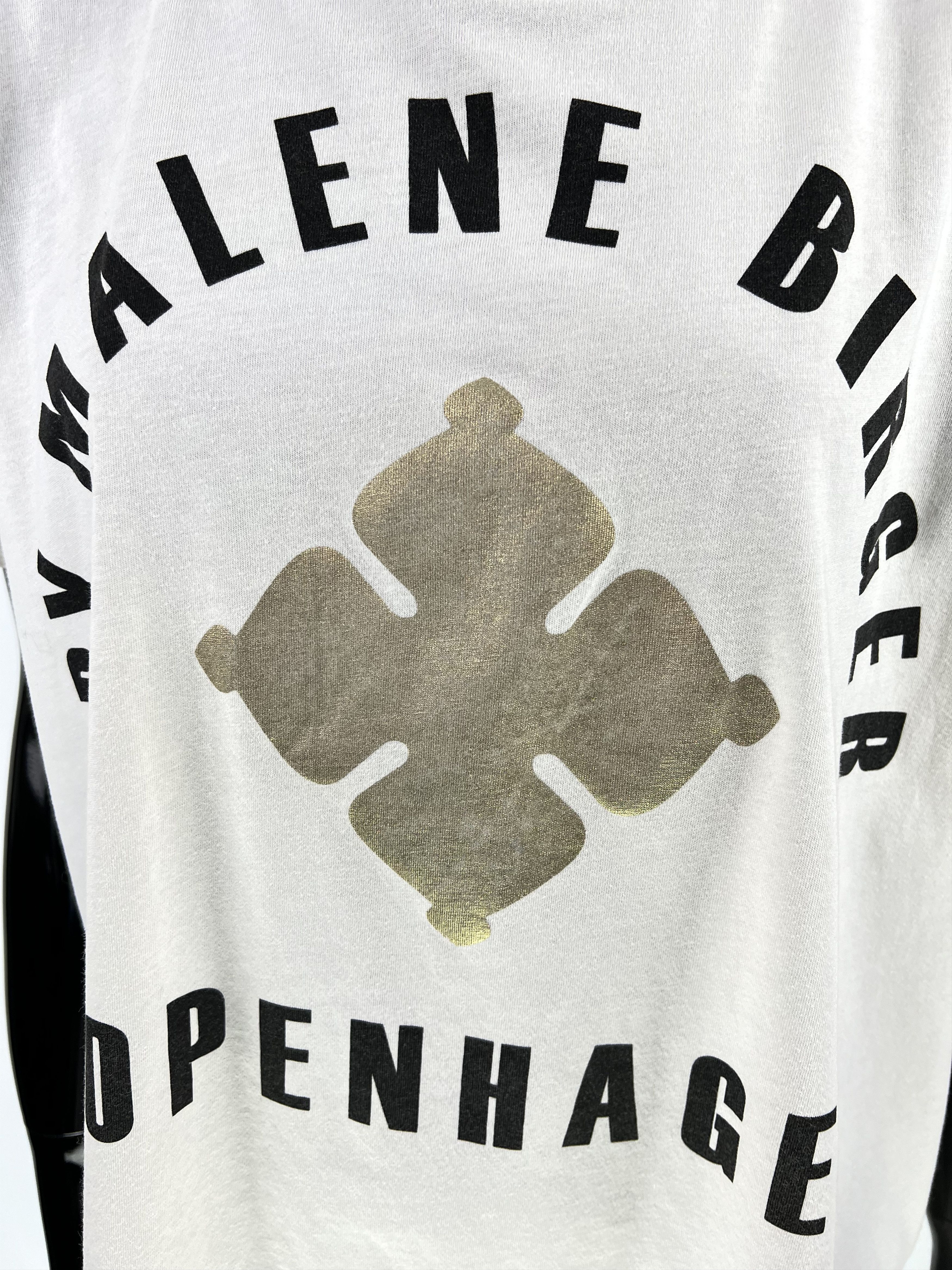 By Malene Birger By Malene Birger Big Logo Short Sleeve T-Shirt Size L Size L / US 10 / IT 46 - 3 Thumbnail