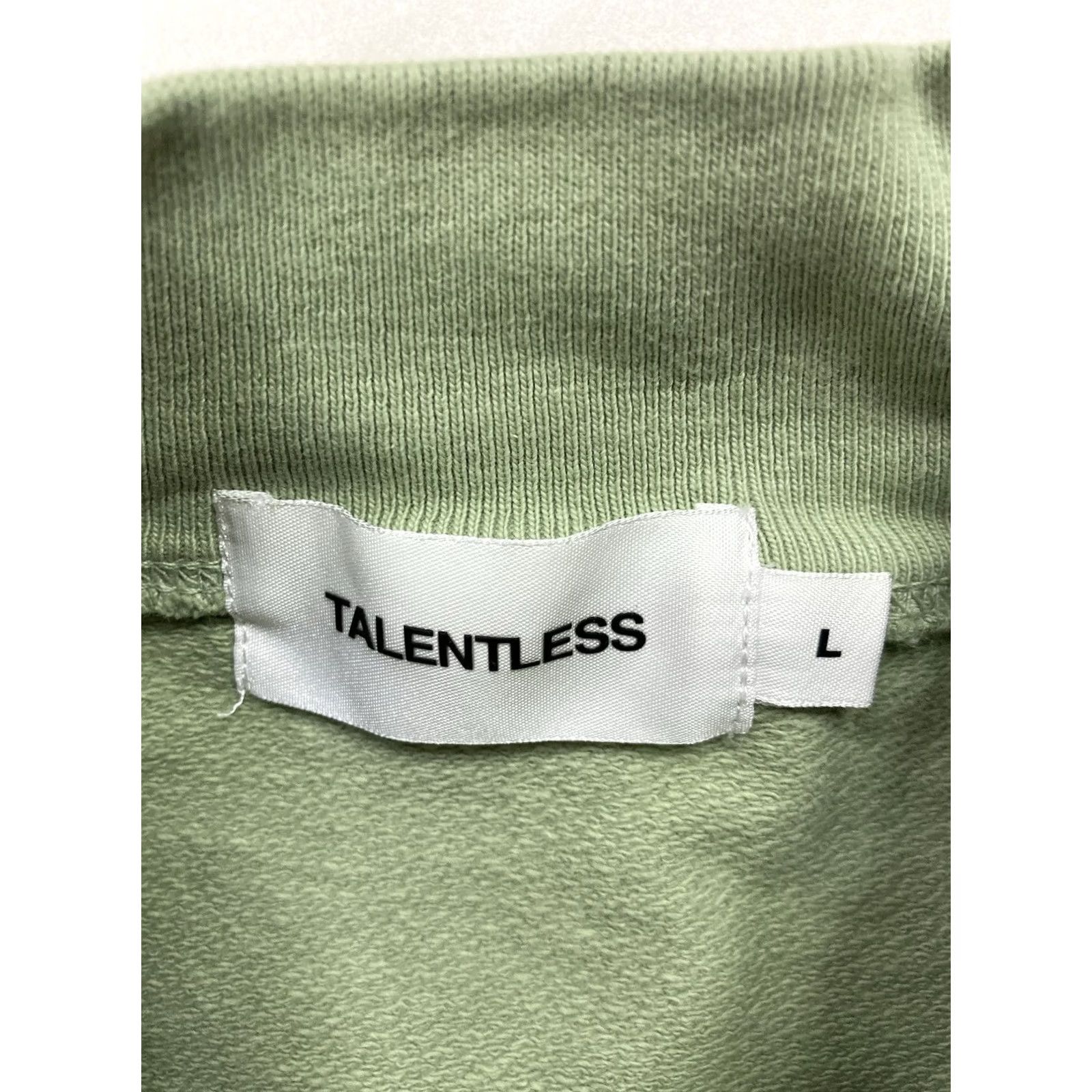 Talentless Talentless Sweatshirt Women Large Green Crew Neck Pullover Heavyweight All Seasons Casual Activewear Shirt Size L / US 10 / IT 46 - 3 Thumbnail