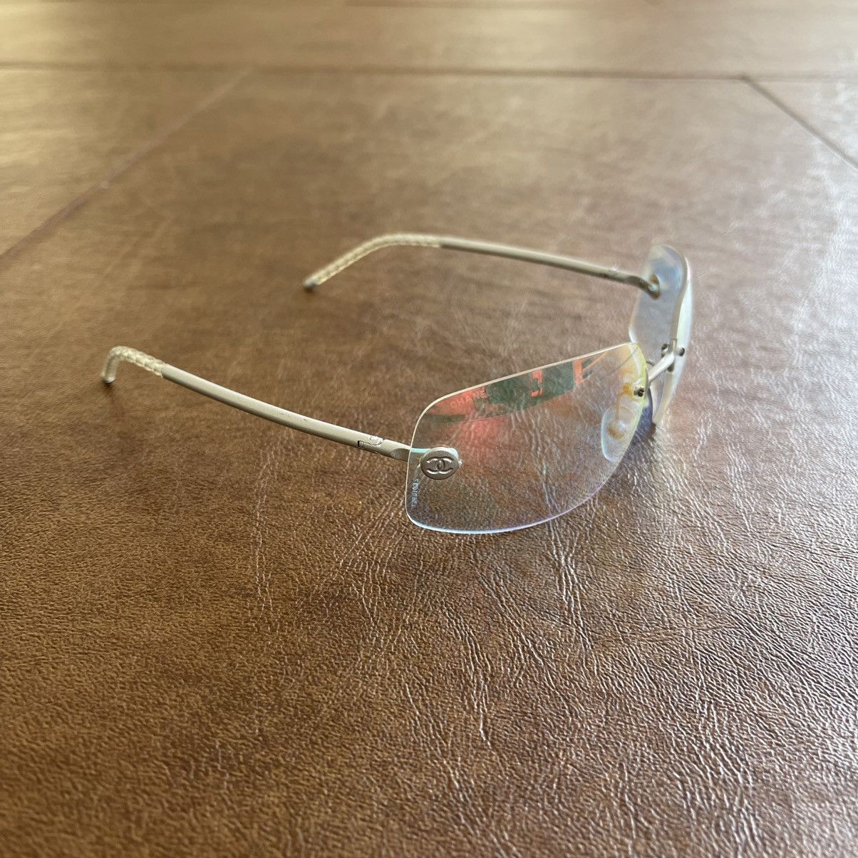Vintage Chanel Rimless Sunglasses | Grailed