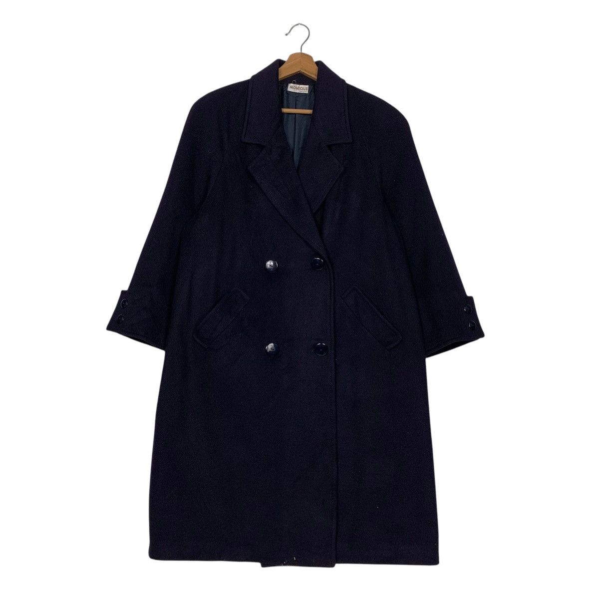 Other Italian Designer Monique Double Breasted Cashmere Coat Size M / US 6-8 / IT 42-44 - 1 Thumbnail