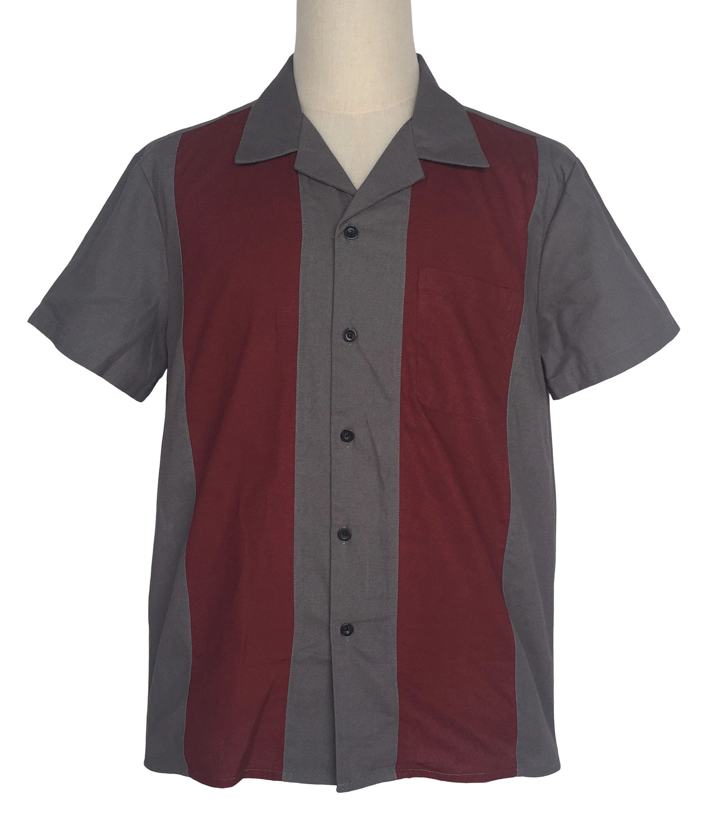 Other Vintage Style Western Shirts Bowling Shirts-gray Size US XXL / EU 58 / 5 - 1 Thumbnail