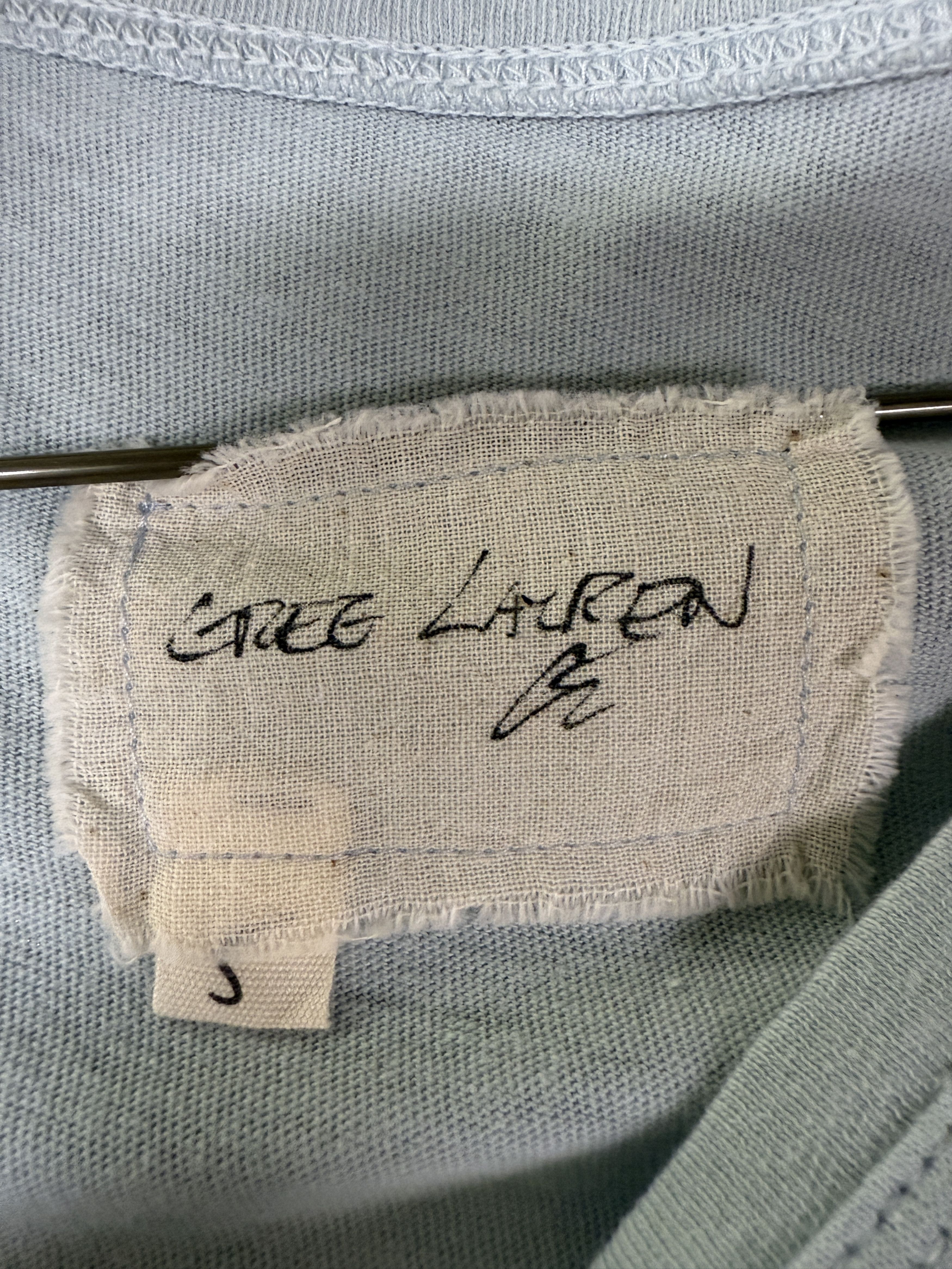 Greg Lauren Greg Lauren Short Sleeve Logo Crew Neck Tee Size US XXL / EU 58 / 5 - 3 Thumbnail