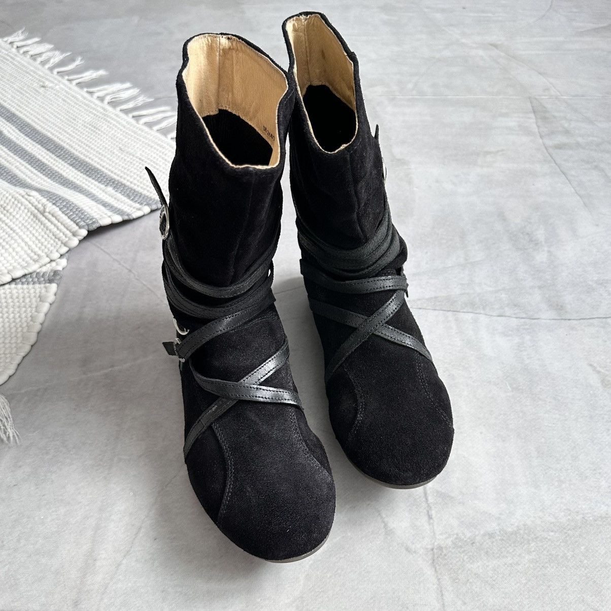 Dirk Bikkembergs Y2K Wrap Straps Boxing Biker Boots High Sneakers As 98 Vibe Size US 8 / IT 38 - 5 Thumbnail