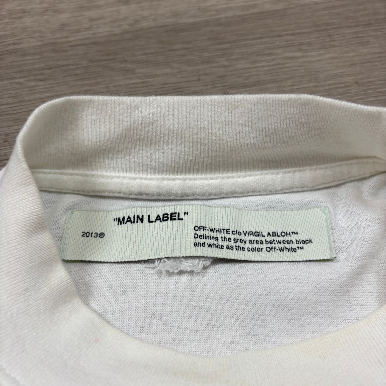 Off-White × Virgil Abloh Off-White Split Arrow Mock Neck Long Sleeve Shirt Men's L Size US L / EU 52-54 / 3 - 5 Thumbnail