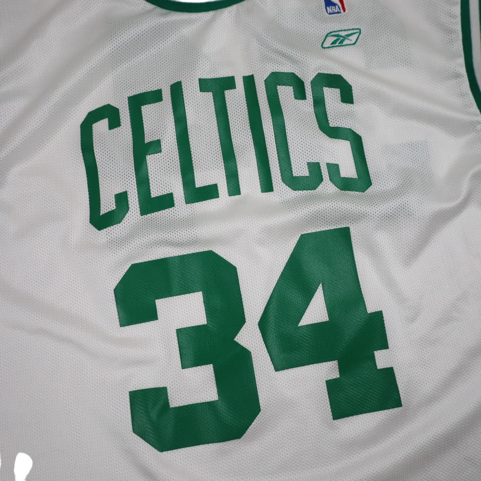 NBA × Reebok × Vintage Vintage Reebok Boston Celtics Paul Pierce Jersey Size US XL / EU 56 / 4 - 4 Thumbnail