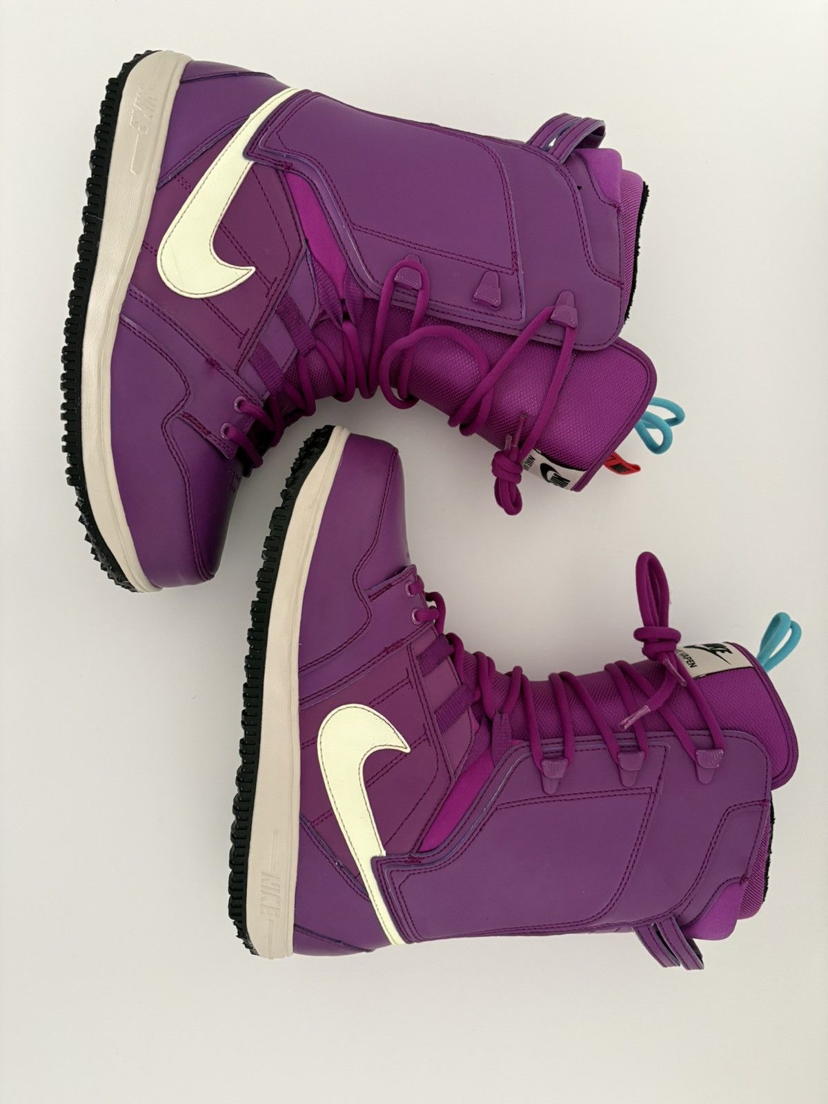 Nike Nike Vapen Snowboarding Boot Berry Purple White Size US 9 / IT 39 - 6 Thumbnail