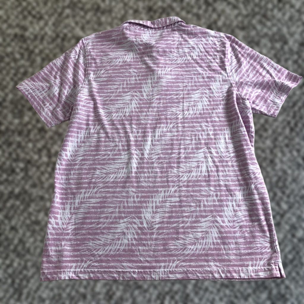 Nat Nast Nat Nast Luxury Originals Polo Shirt Mens XL Pink Floral Hawaiian Outdoor Casual All Seasons Size US XL / EU 56 / 4 - 1 Thumbnail