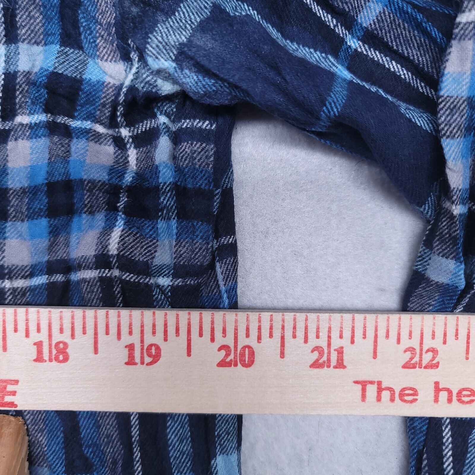 Weatherproof Weatherproof Tartan Flannel Shirt Mens Size Large L Blue Red Size US L / EU 52-54 / 3 - 8 Thumbnail