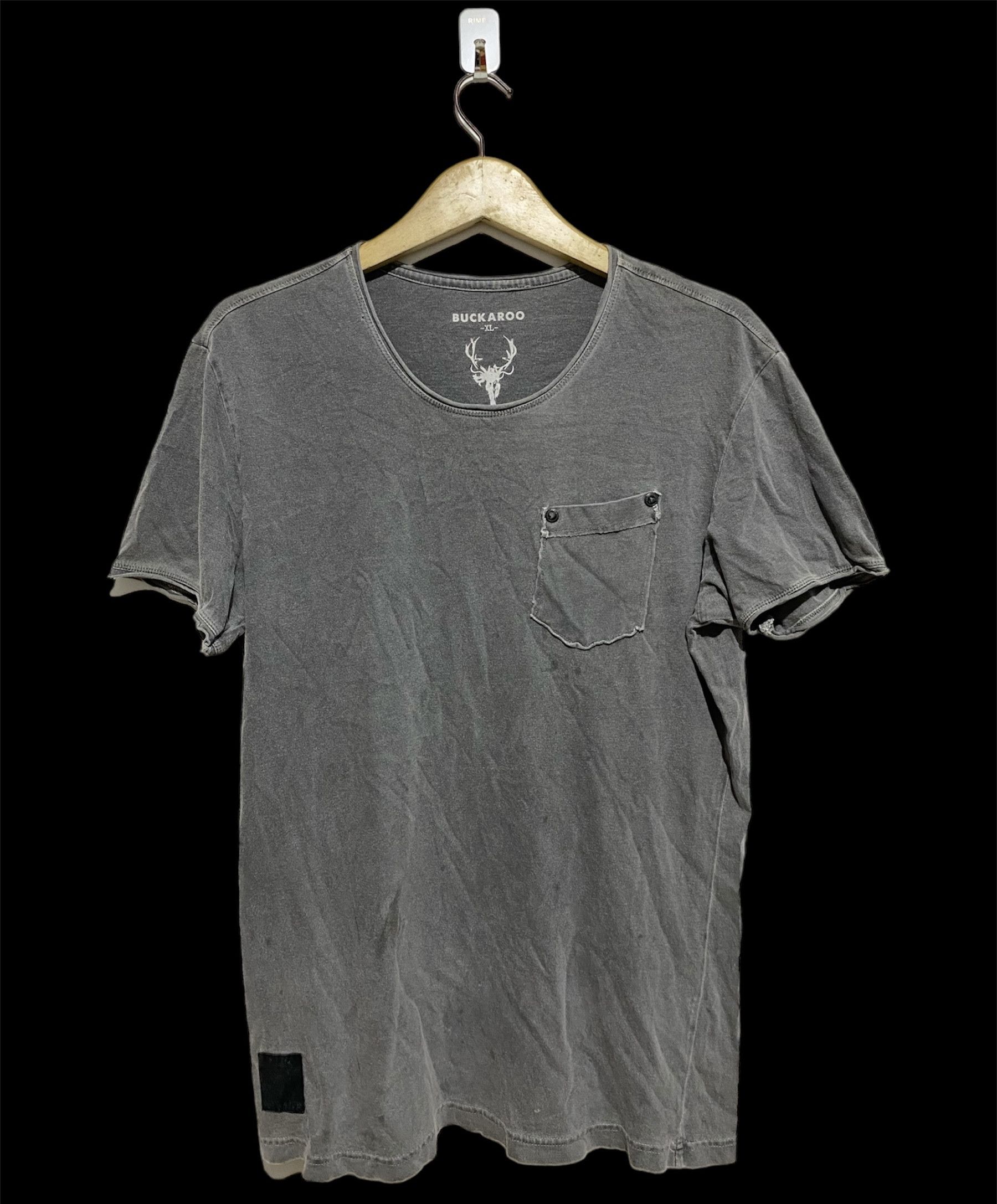 Vintage Buckaroo pocket japanese brand tshirts Size US XL / EU 56 / 4 - 1 Thumbnail