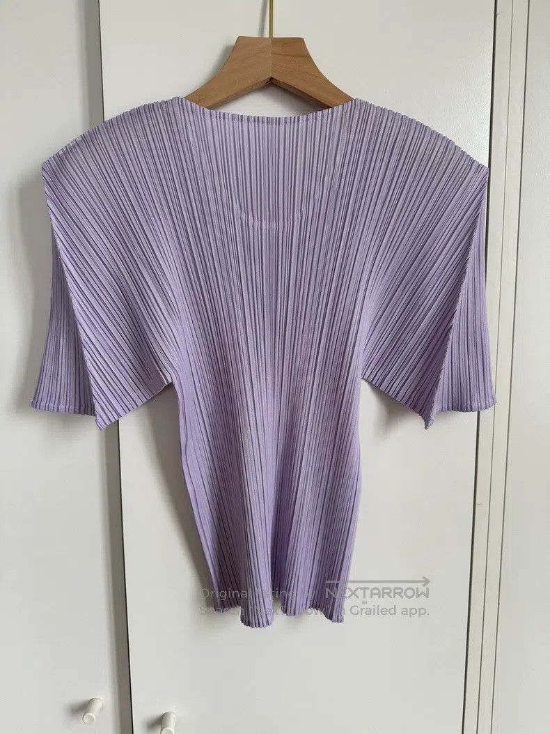 Issey Miyake Issey Miyake Short-Sleeve Top Size L / US 10 / IT 46 - 2 Thumbnail