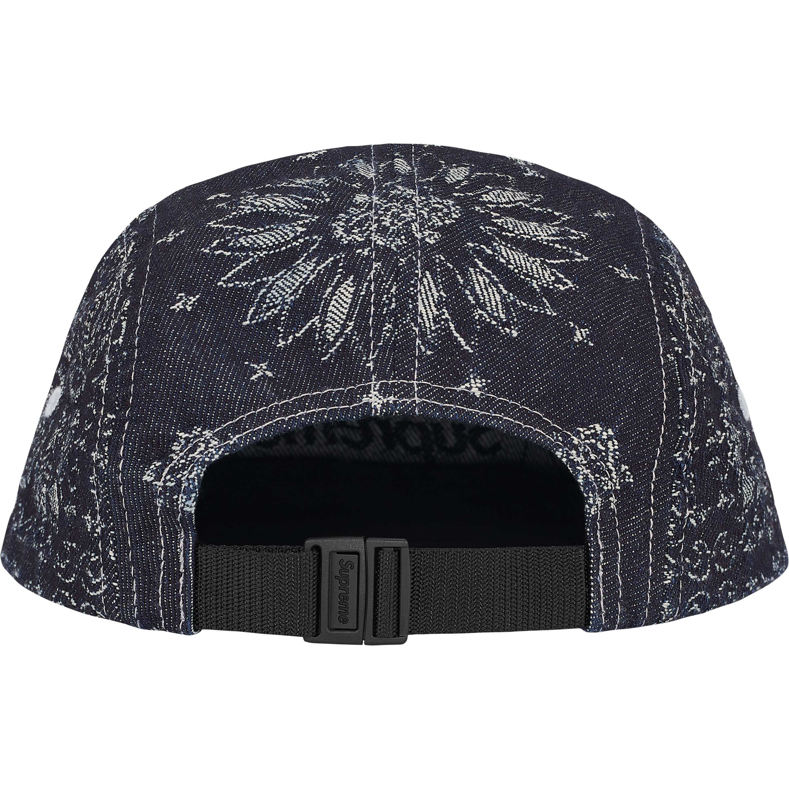 Supreme Supreme Bandana Jacquard Denim Camp Cap Size ONE SIZE - 2 Thumbnail