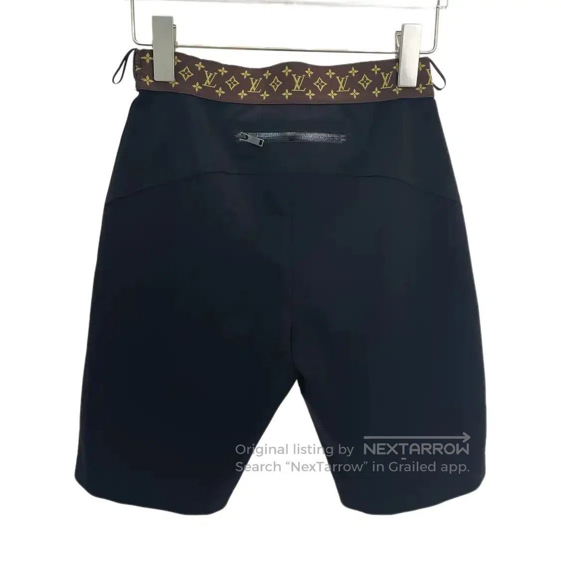 Louis Vuitton Louis Vuitton Women's Black Cycling Shorts . Size 23" - 2 Thumbnail