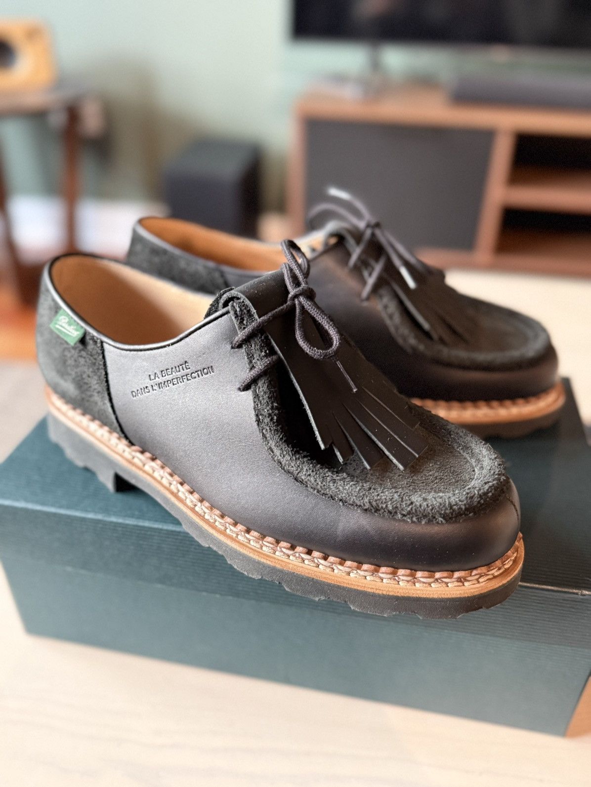 Paraboot Paraboot Malibu Cerf Noir Size 8 [BNIB] | Grailed
